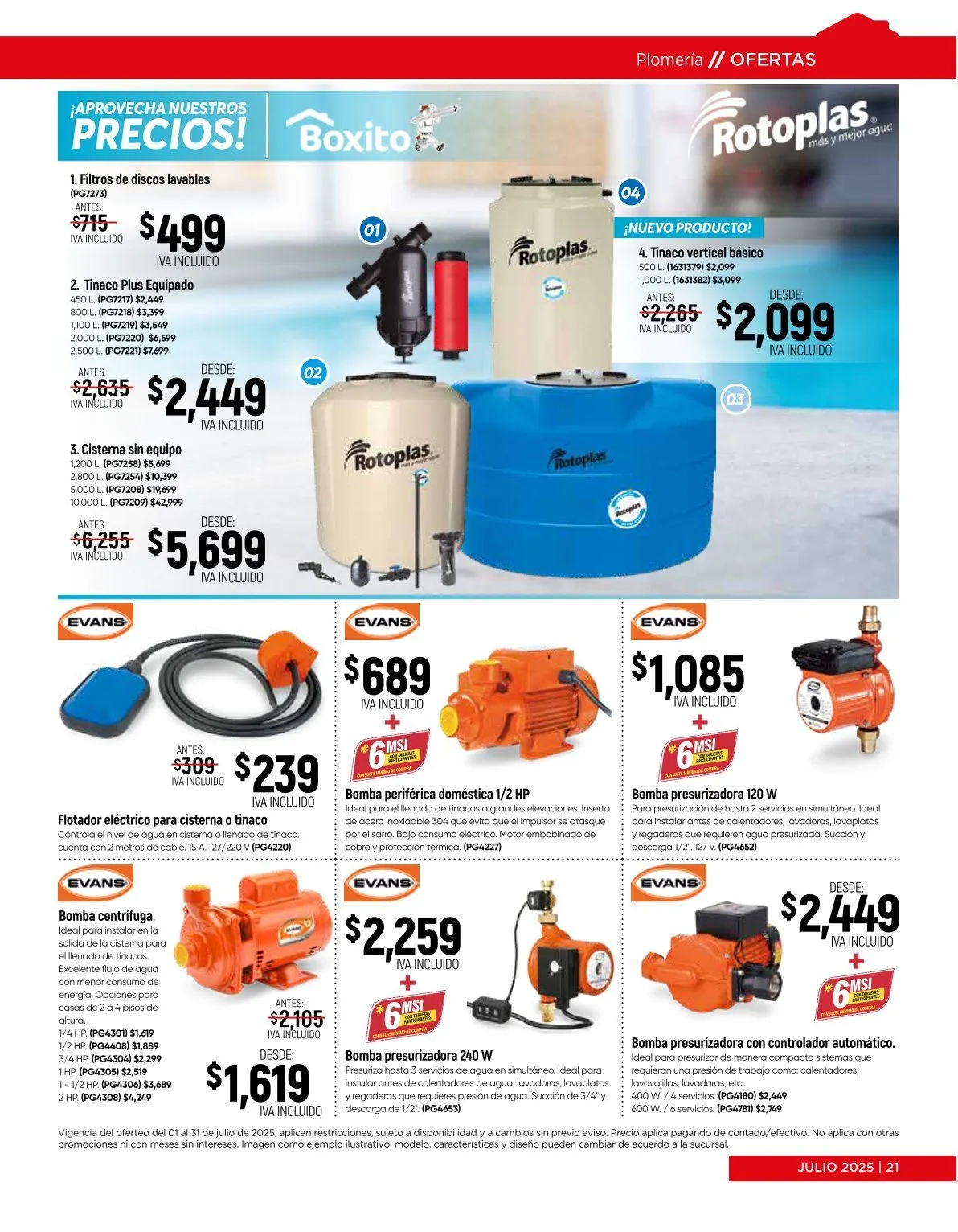 Catálogo de Boxito catálogos y ofertas 1 de julio al 31 de julio 2025 - Pagina 21