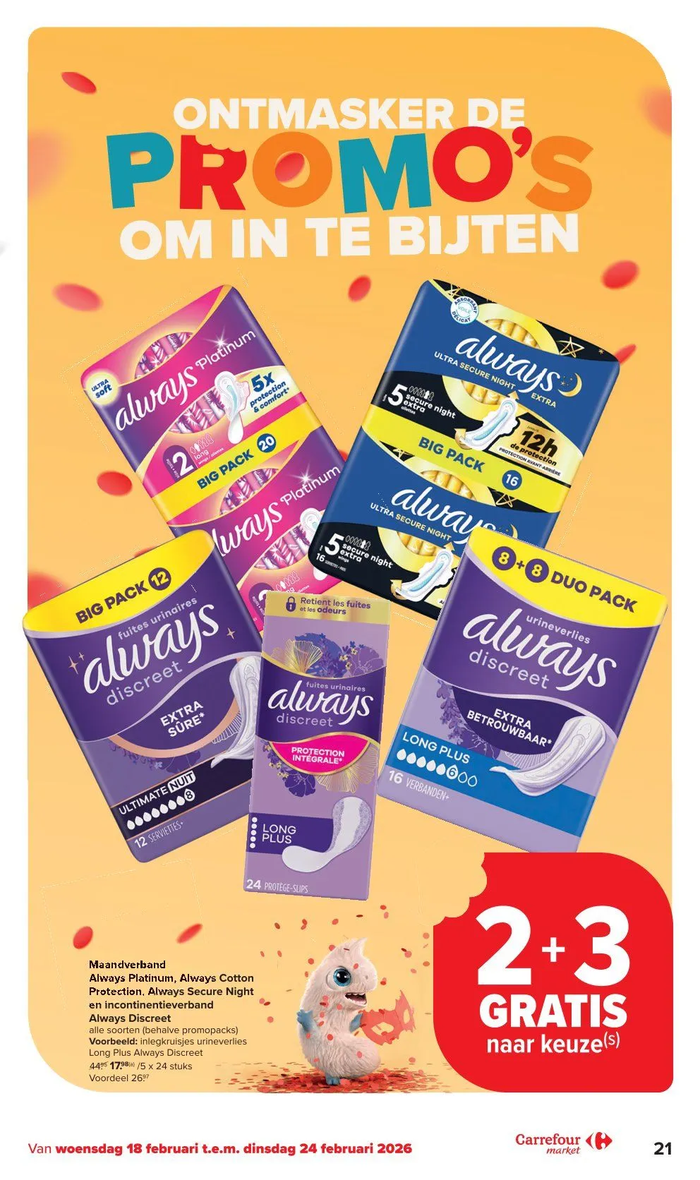 Laatste aanbiedingen in Carrefour folders van 18 februari tot 24 februari 2026 - folder pagina 21