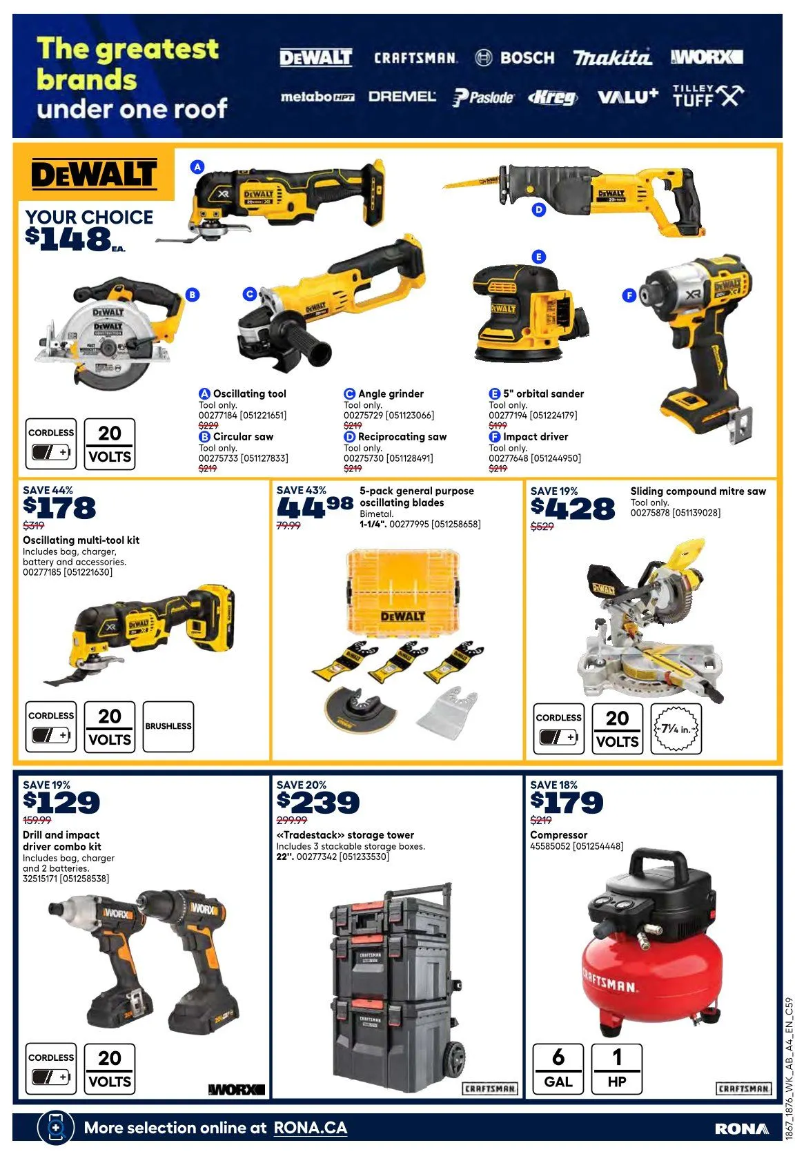 RONA Sales from November 6 to November 19 2025 - flyer page 21