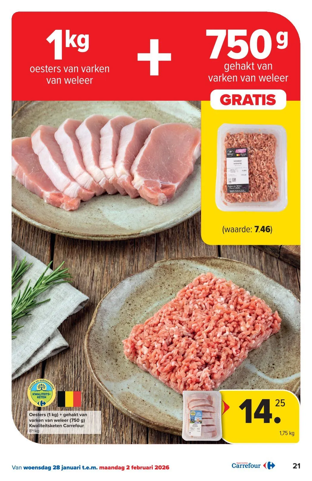Carrefour folder van 28 januari tot 9 februari 2026 - folder pagina 21