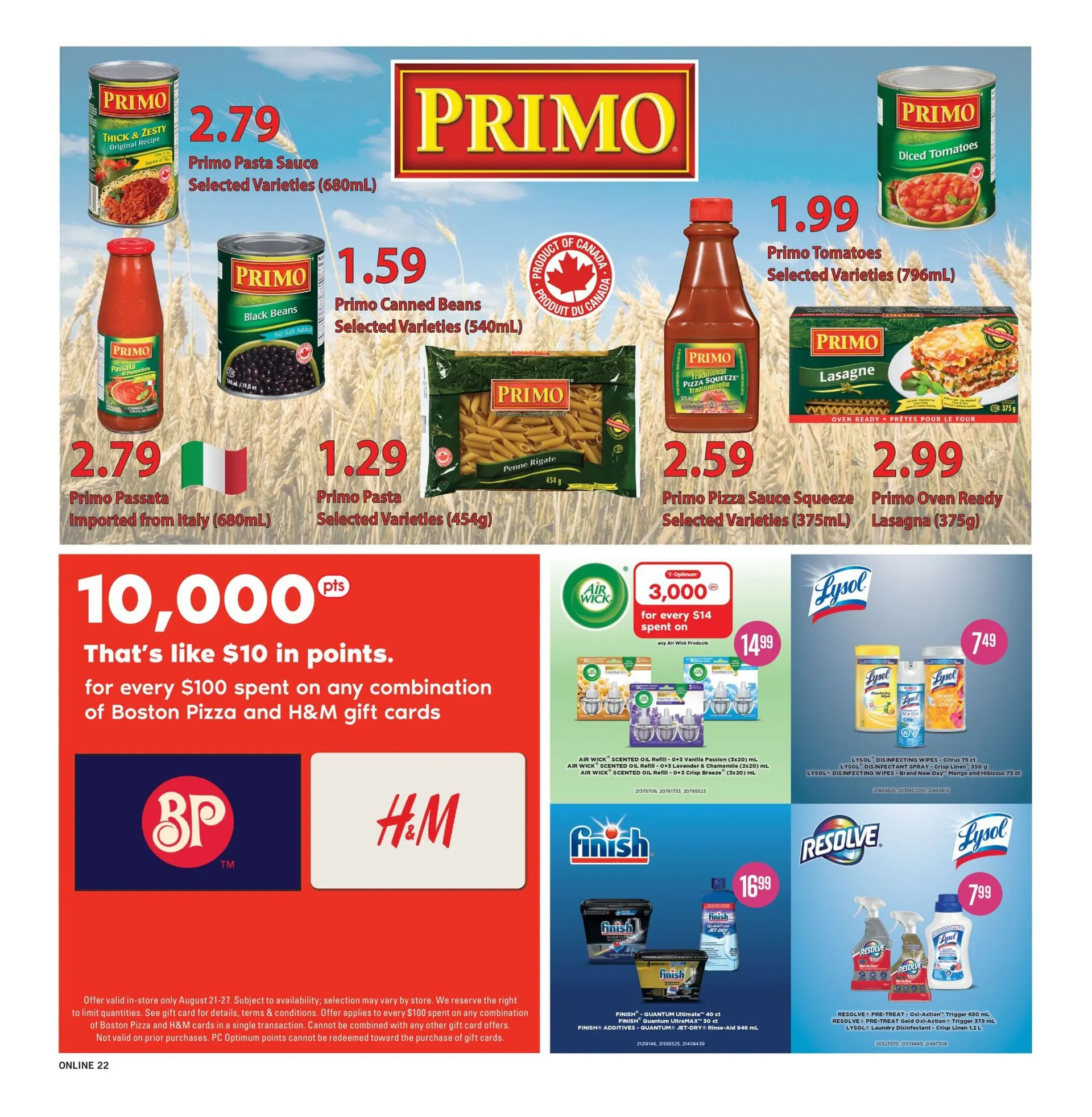 Fortinos Sales from August 21 to August 27 2025 - flyer page 21