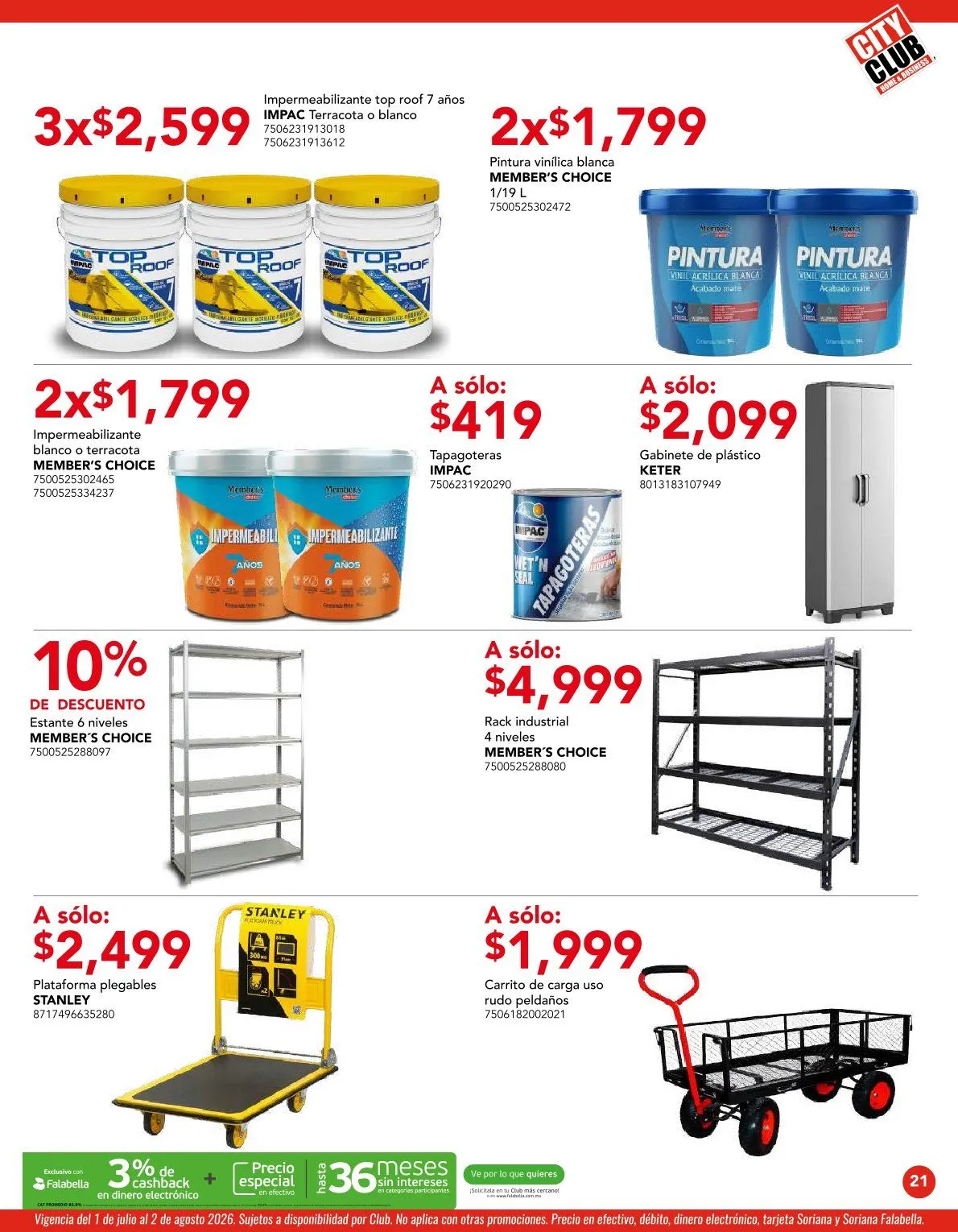 Catálogo de City Club Ofertas 1 de julio al 31 de julio 2026 - Pagina 21
