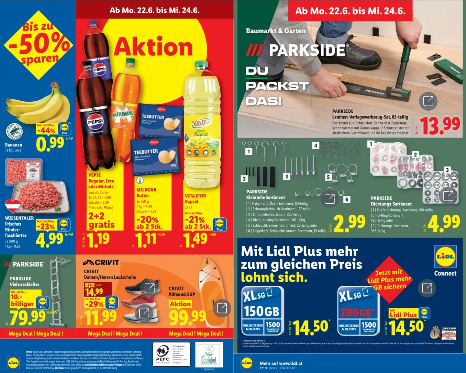 Lidl Prospekte von 18. Juni bis 20. Juni 2026 - Flugblätt seite 21