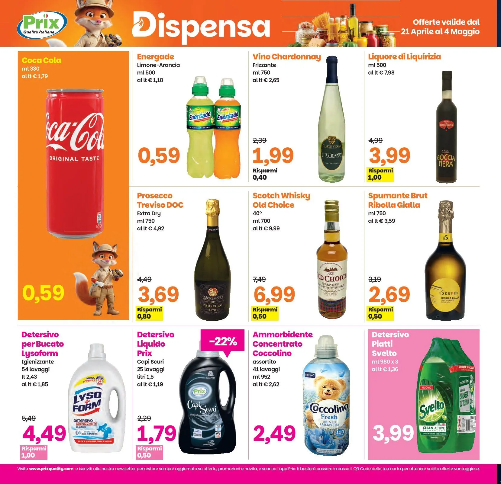 Volantini Prix Quality da 21 aprile a 4 maggio di 2026 - Pagina del volantino 21