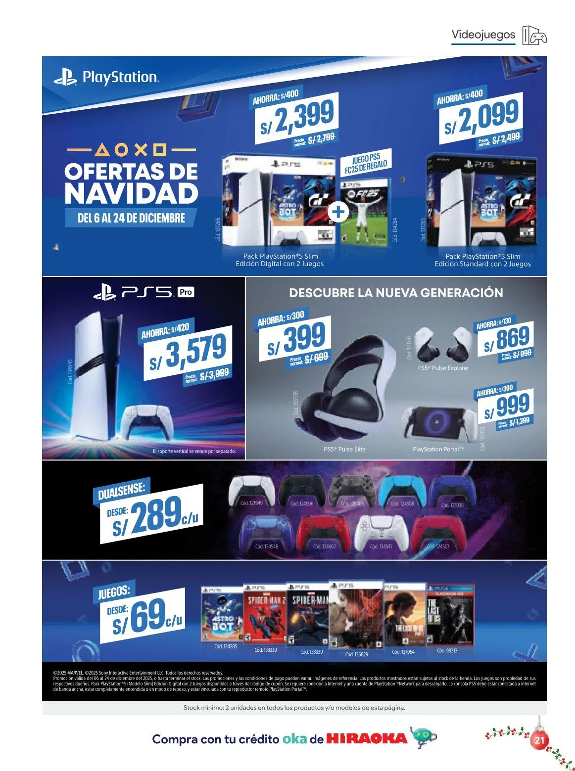 Catalogo de Hiraoka Ofertas 9 de diciembre al 31 de diciembre 2025 - Pag 21
