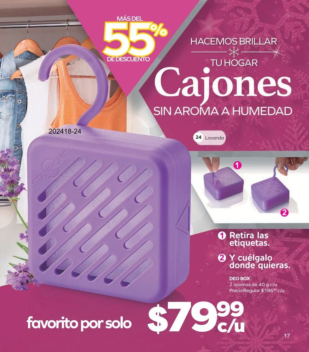 Catálogo de Stanhome Ofertas de Folletos 25 de noviembre al 12 de diciembre 2024 - Pagina 21