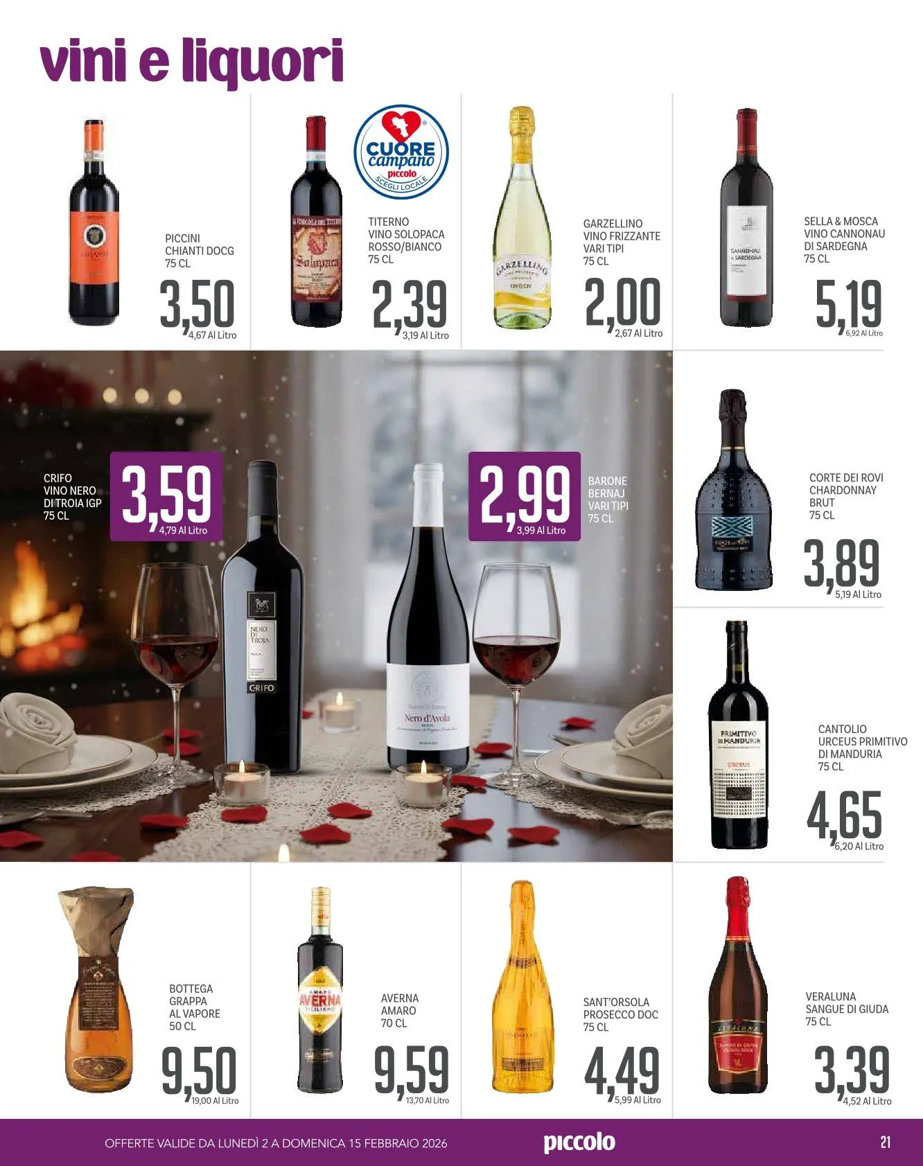 Volantini Piccolo da 2 febbraio a 15 febbraio di 2026 - Pagina del volantino 21