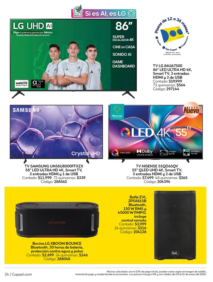Ofertas de Ofertas Coppel 10 de enero al 31 de enero 2026 - Página 21 del catálogo