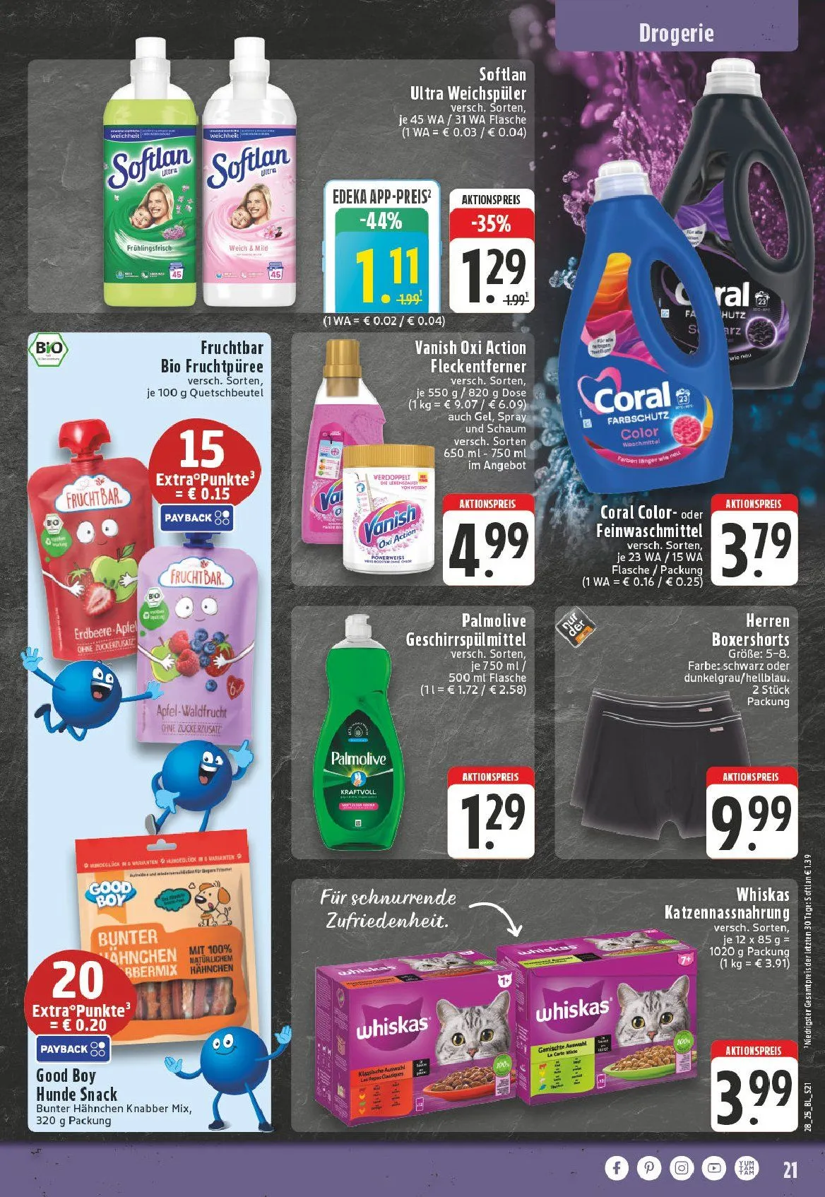 Edeka Prospekte von 7. Juli bis 12. Juli 2025 - Prospekt seite 21