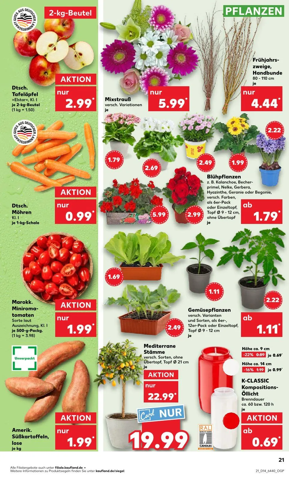 Kaufland Prospekt von 3. April bis 9. April 2025 - Prospekt seite 21