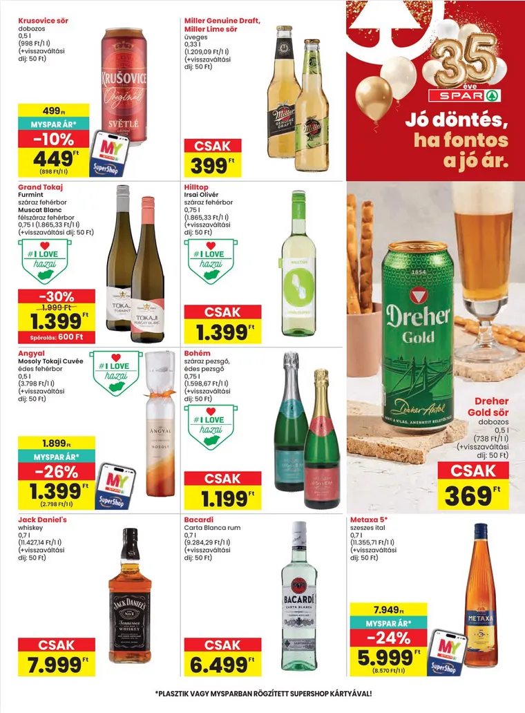 Katalógus  SPAR legfrissebb ajánlatai május 14.-tól május 20.-ig 2026. - Oldal 5