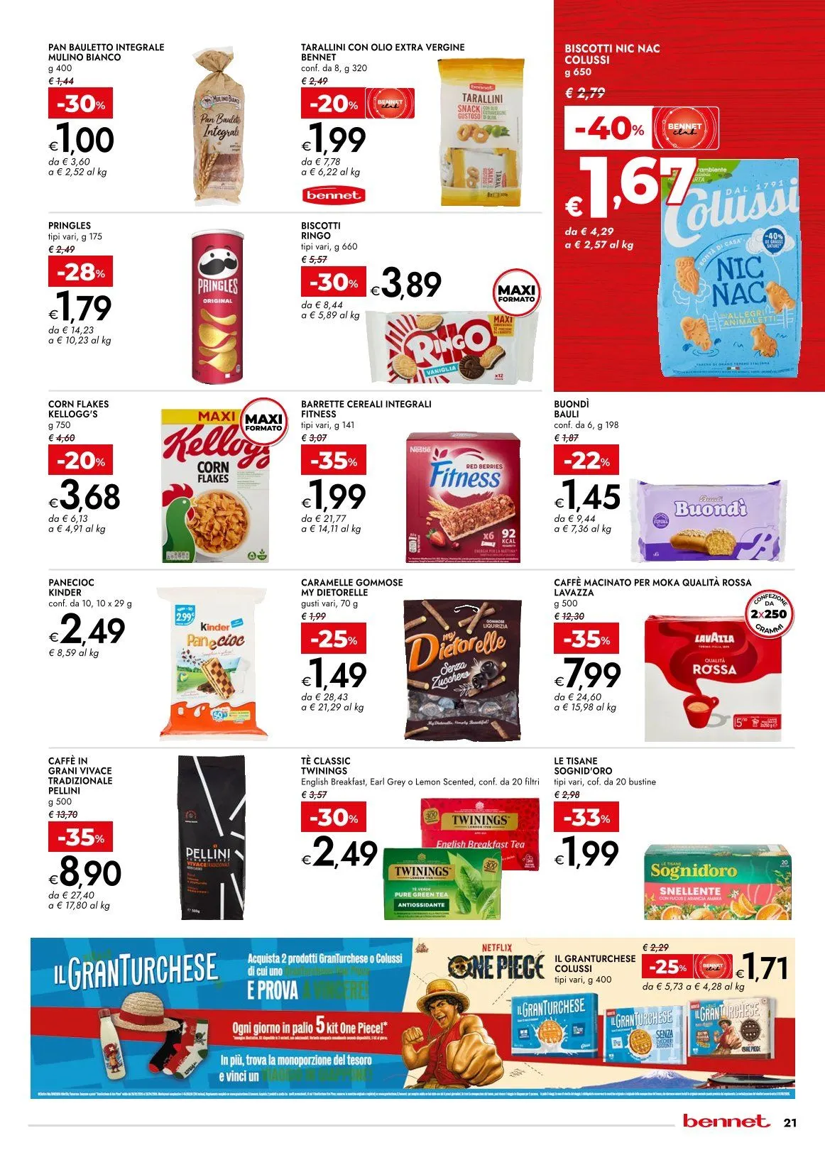  Volantini bennet da 7 aprile a 22 aprile di 2026 - Pagina del volantino 21