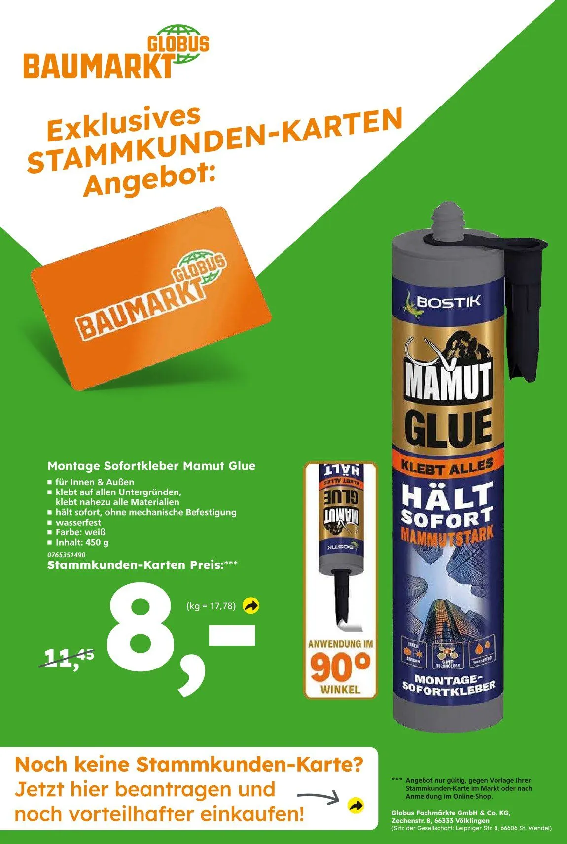 Globus Baumarkt Prospekt von 11. Mai bis 17. Mai 2025 - Prospekt seite 21