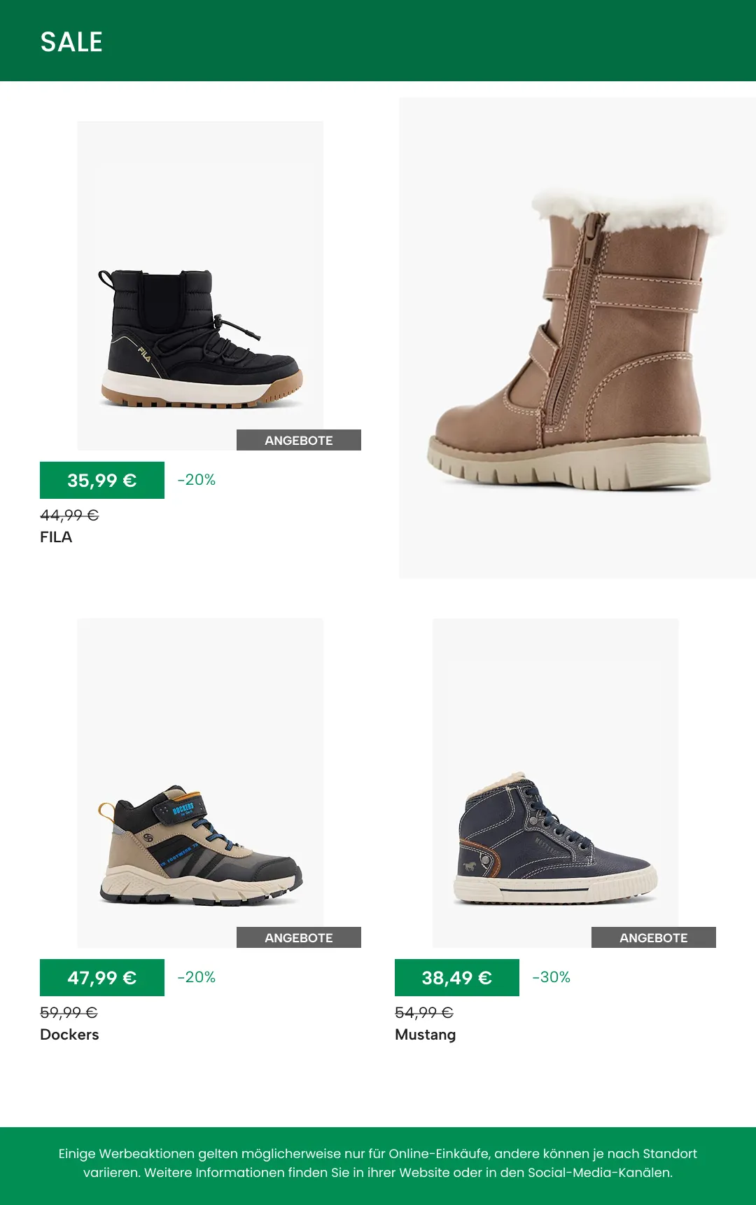 Deichmann Angebote von 17. Dezember bis 6. Januar 2026 - Prospekt seite 21