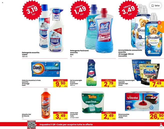 Volantino Eurospar da 20 febbraio a 4 marzo di 2026 - Pagina del volantino 21