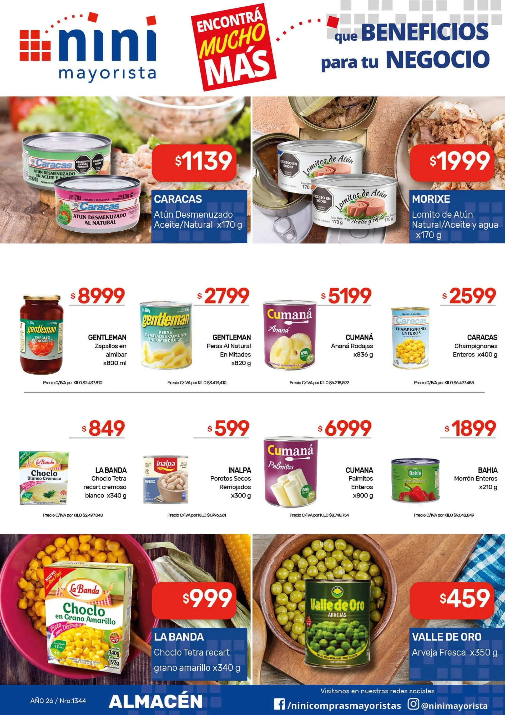 Ofertas de Nini Mayorista Ofertas 26 de enero al 1 de febrero 2026 - Página 21 del catálogo