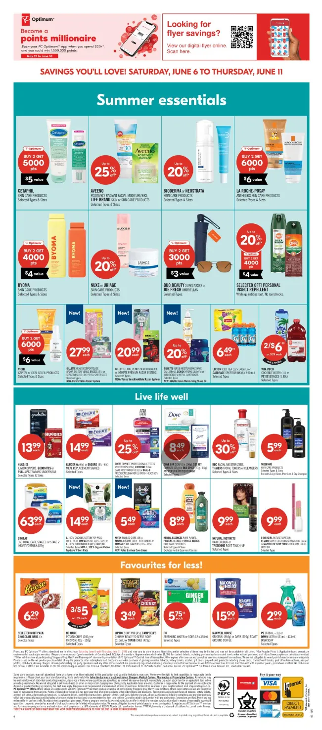  Shoppers Drug Mart Sales from June 6 to June 11 2026 - flyer page 21