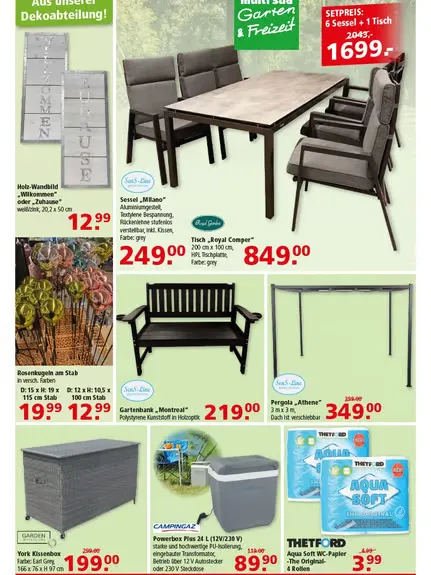 Multi Markt Prospekt von 16. April bis 19. April 2025 - Prospekt seite 19