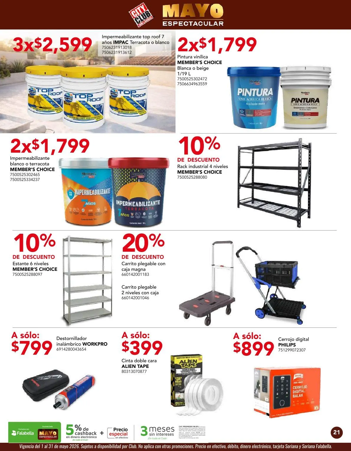 Catálogo de  City Club Sales 1 de mayo al 31 de mayo 2026 - Pagina 21