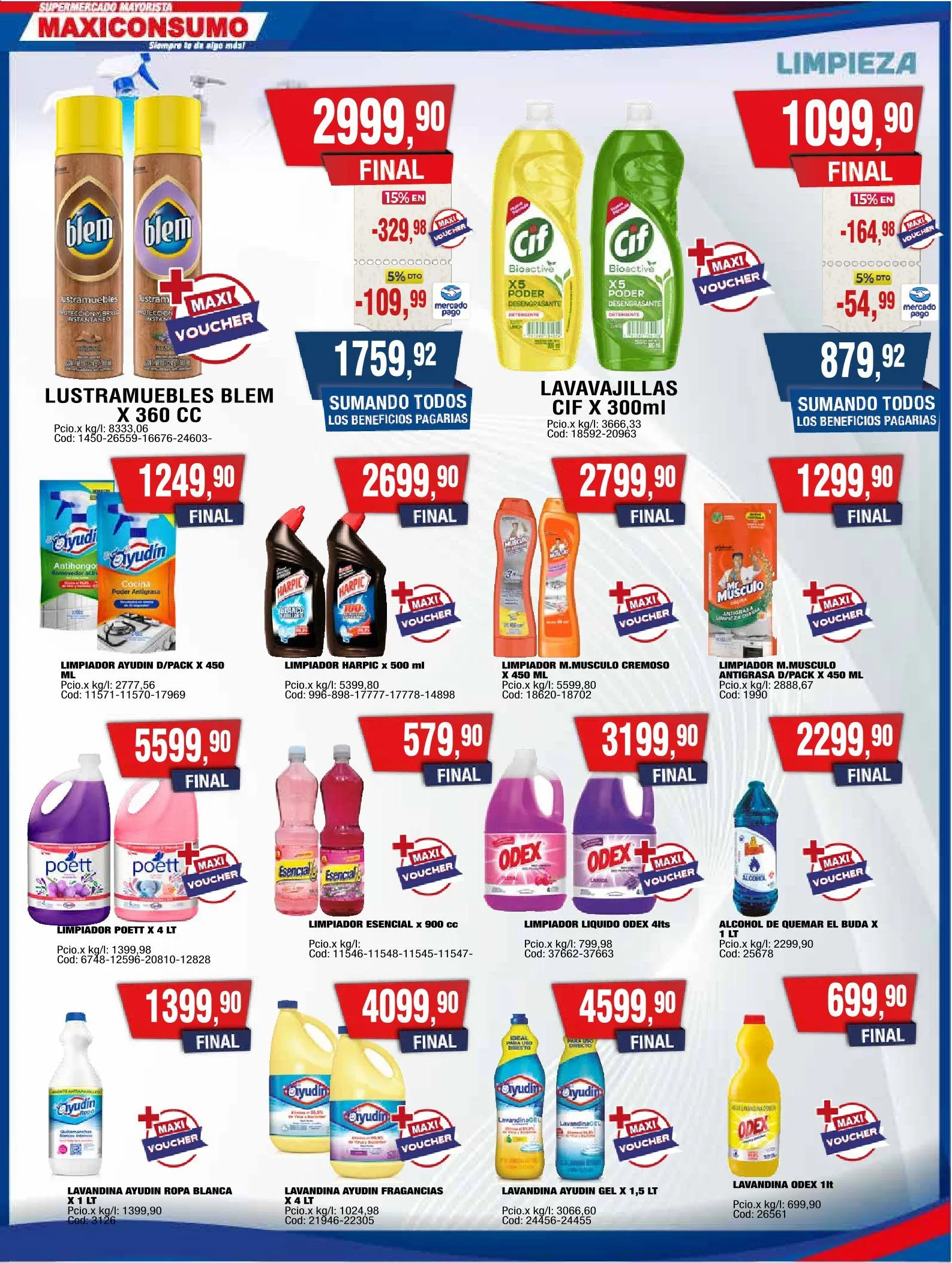 Ofertas de Ofertas Maxiconsumo 29 de septiembre al 6 de octubre 2025 - Página 21 del catálogo