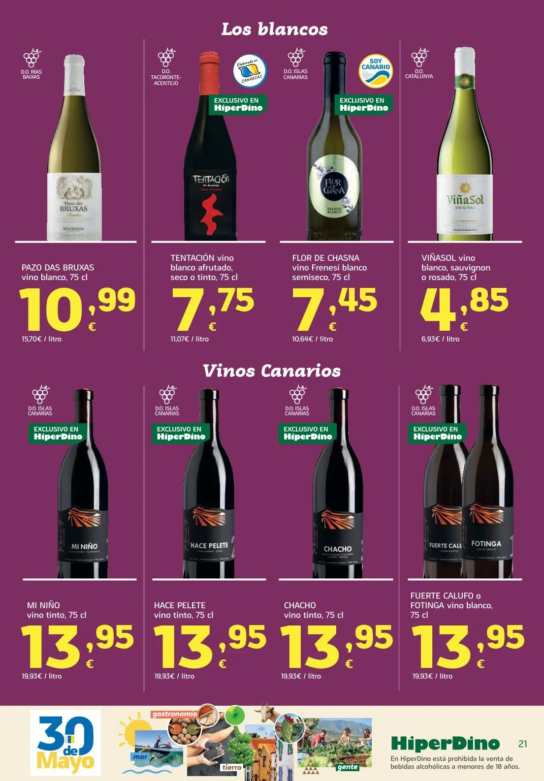 Catálogo de HiperDino Ofertas 25 de mayo al 8 de junio 2026 - Página 21