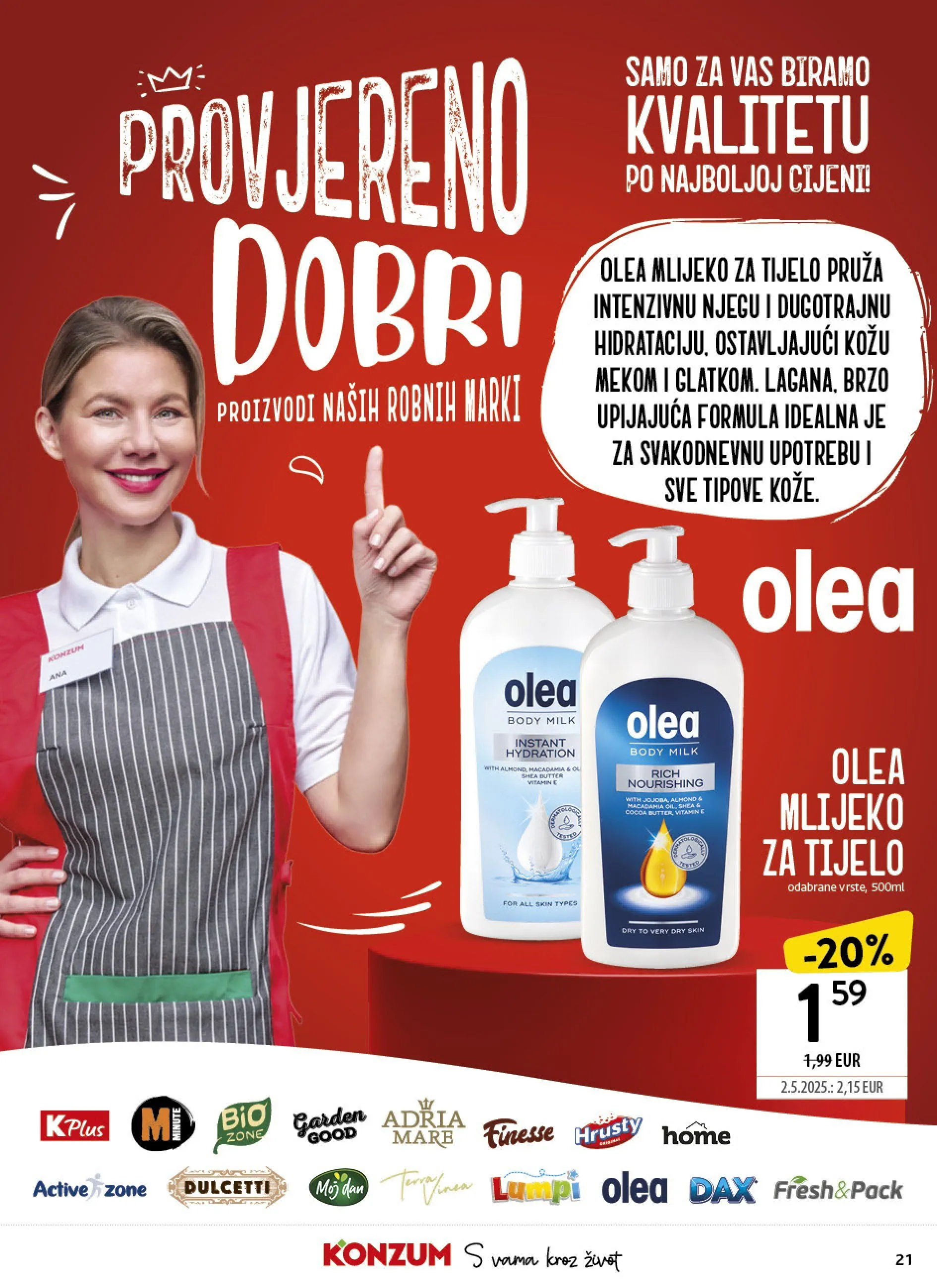 Katalog Konzum od 14. siječnja do 20. siječnja 2026. - Pregled Stranica 21