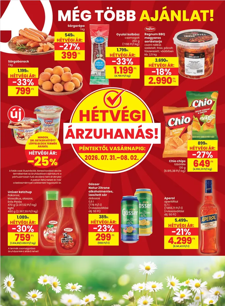 Katalógus SPAR július 30.-tól augusztus 8.-ig 2026. - Oldal 21