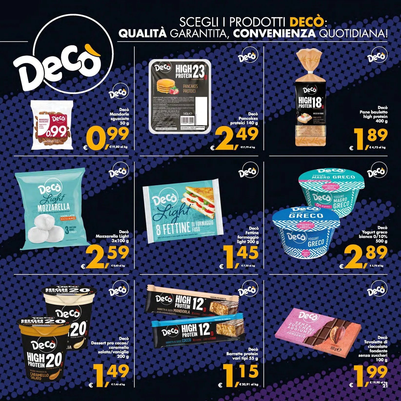 Deco Supermercati da 5 gennaio a 12 gennaio di 2026 - Pagina del volantino 21