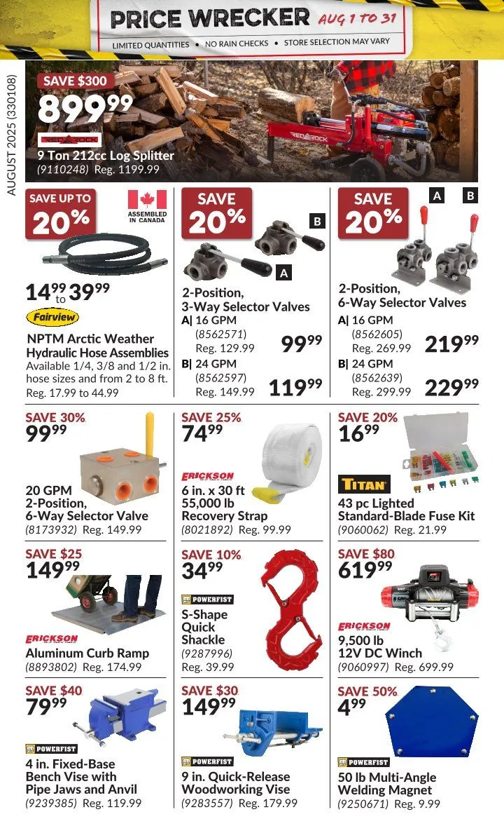 Flyer from August 1 to August 31 2025 - flyer page 21