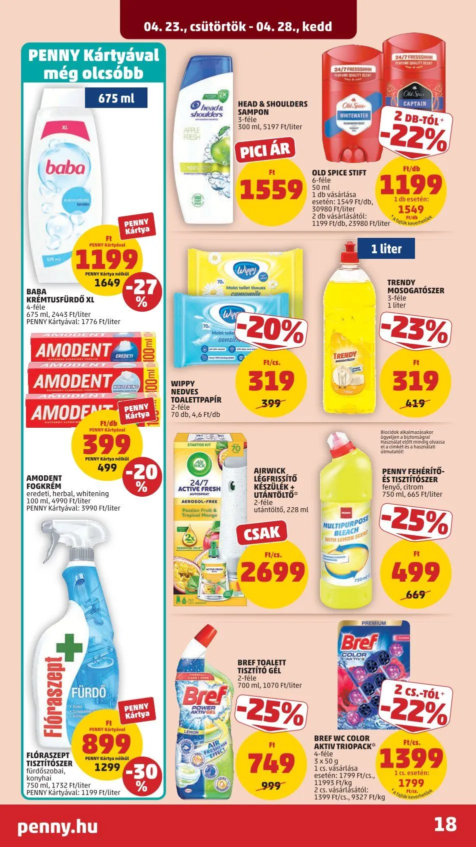 Katalógus  Penny Market április 23.-tól április 28.-ig 2026. - Oldal 21
