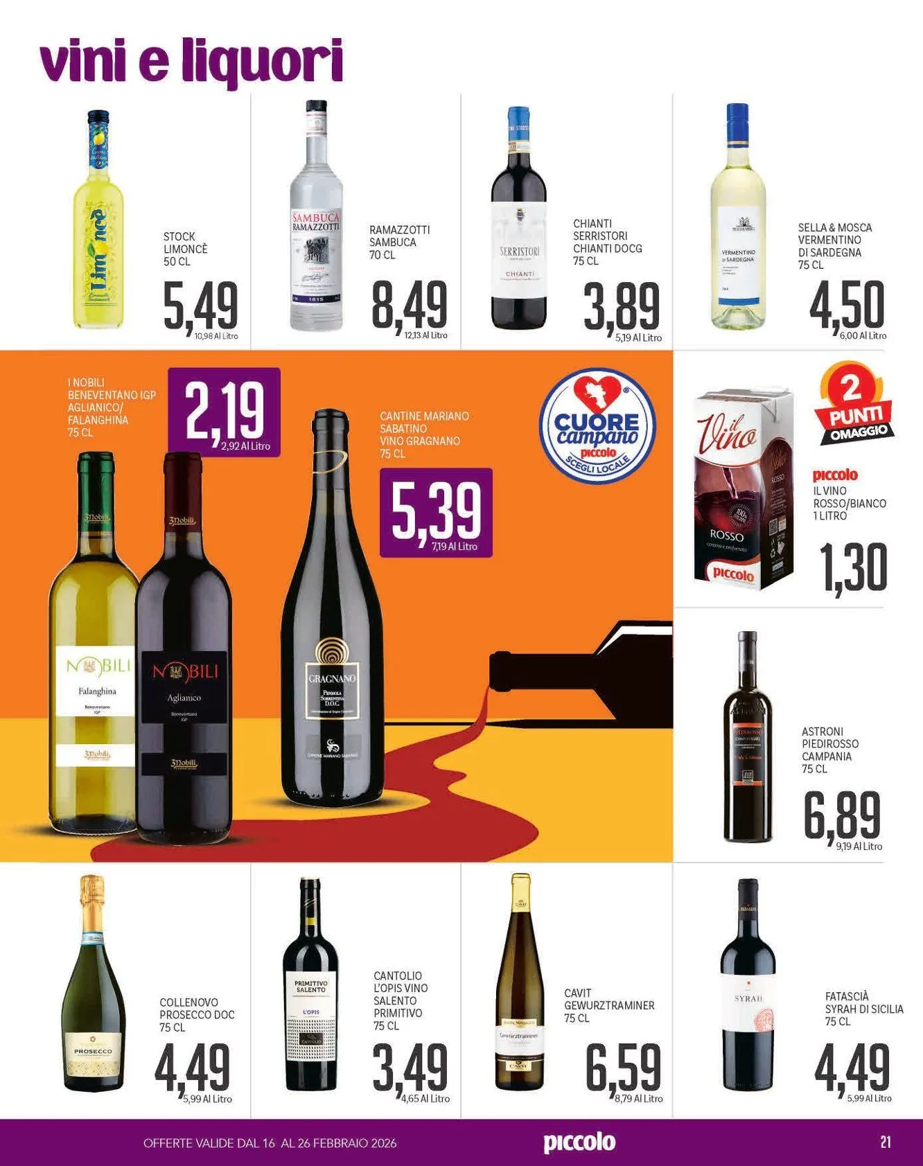 Volantini Piccolo da 16 febbraio a 26 febbraio di 2026 - Pagina del volantino 21