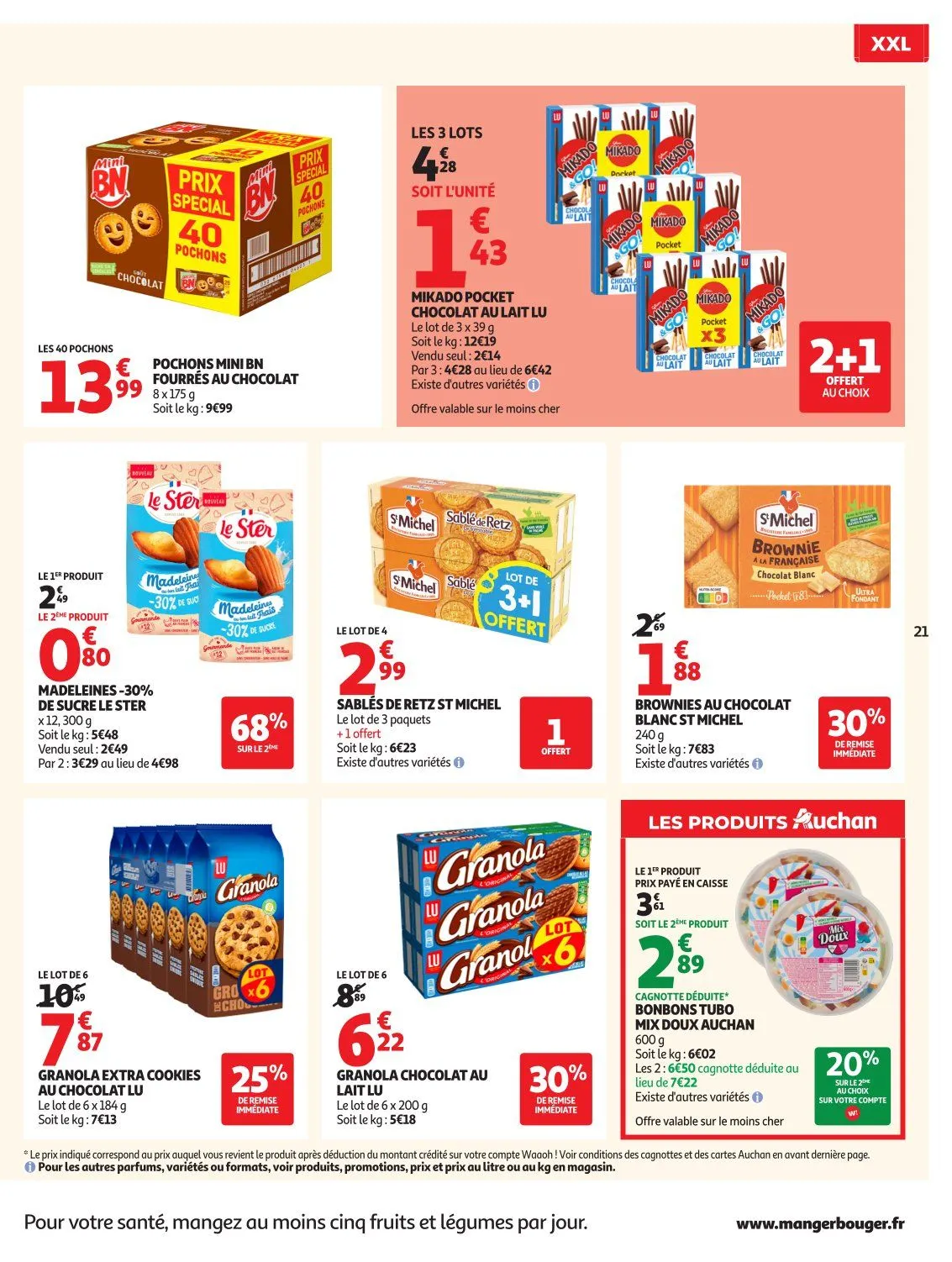 Catalogues Auchan du 21 juillet au 2 août 2026 - Catalogue page 21