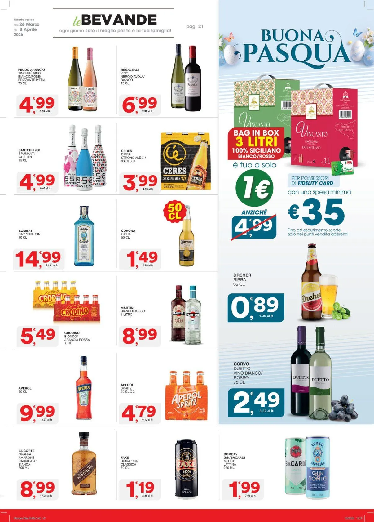 Volantini Sisa da 26 marzo a 8 aprile di 2026 - Pagina del volantino 21