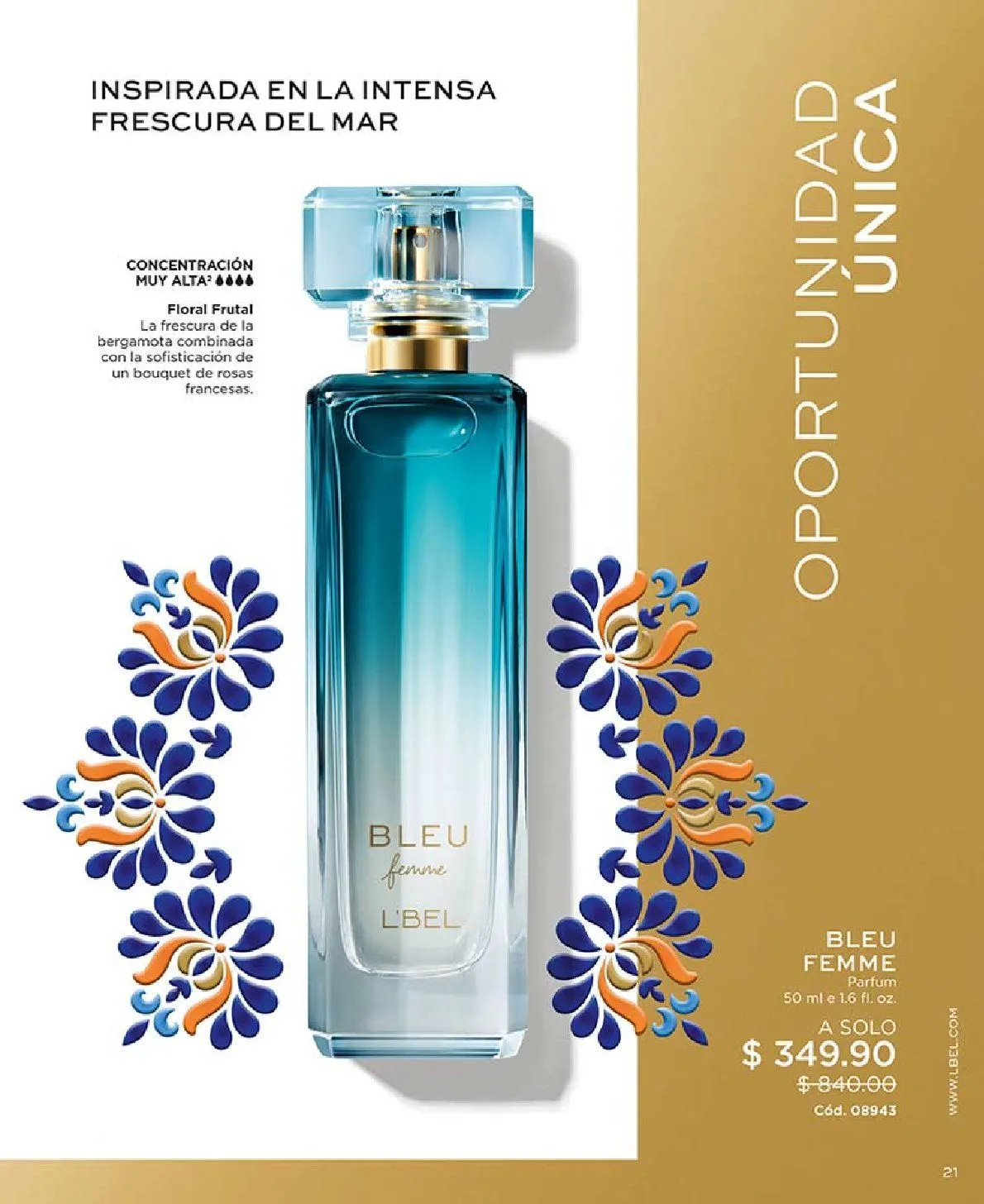 Catálogo de L'Bel Oferta del Mes 1 de septiembre al 30 de septiembre 2025 - Pagina 21