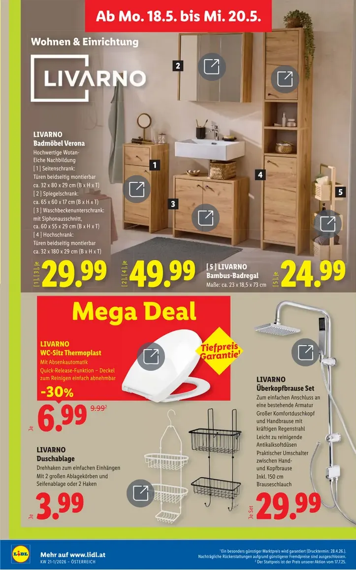 Lidl von 13. Mai bis 16. Mai 2026 - Flugblätt seite  21