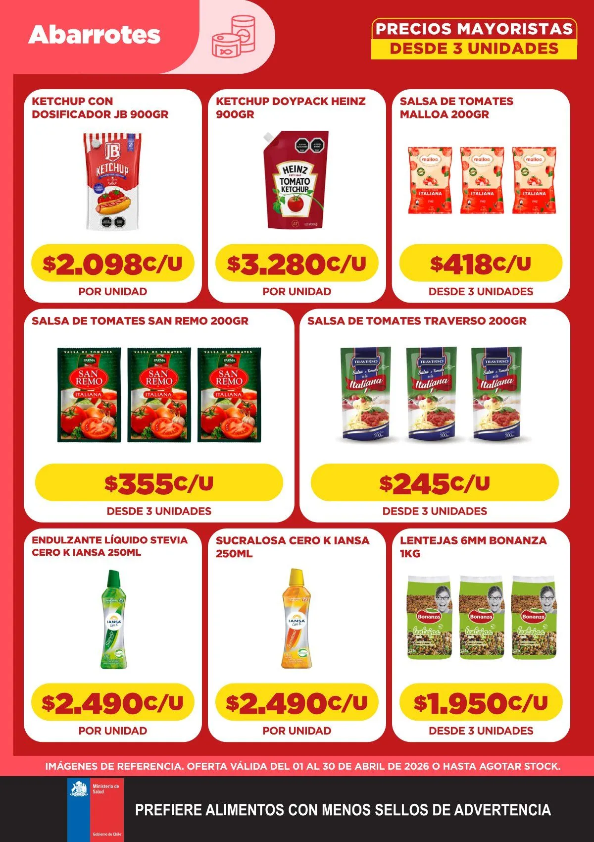 Catálogo de Comercial Castro Ofertas 1 de abril al 30 de abril 2026 - Página 21