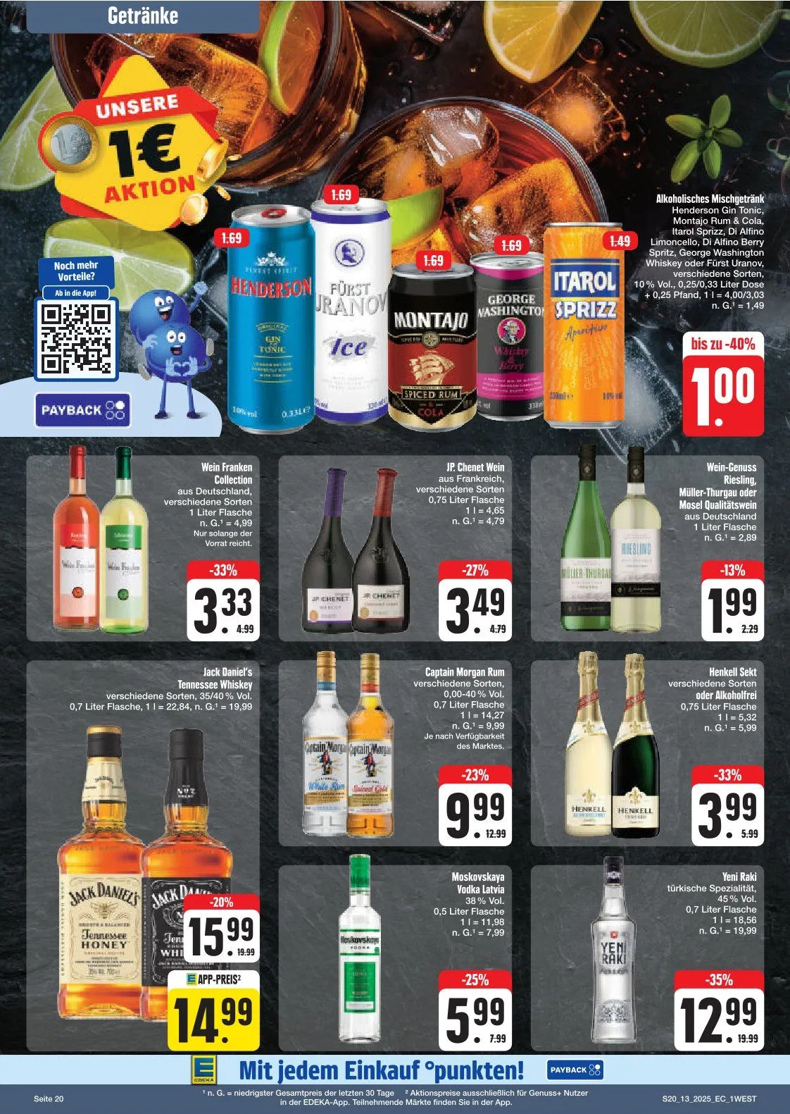 Edeka Prospekt von 25. März bis 29. März 2025 - Prospekt seite 21