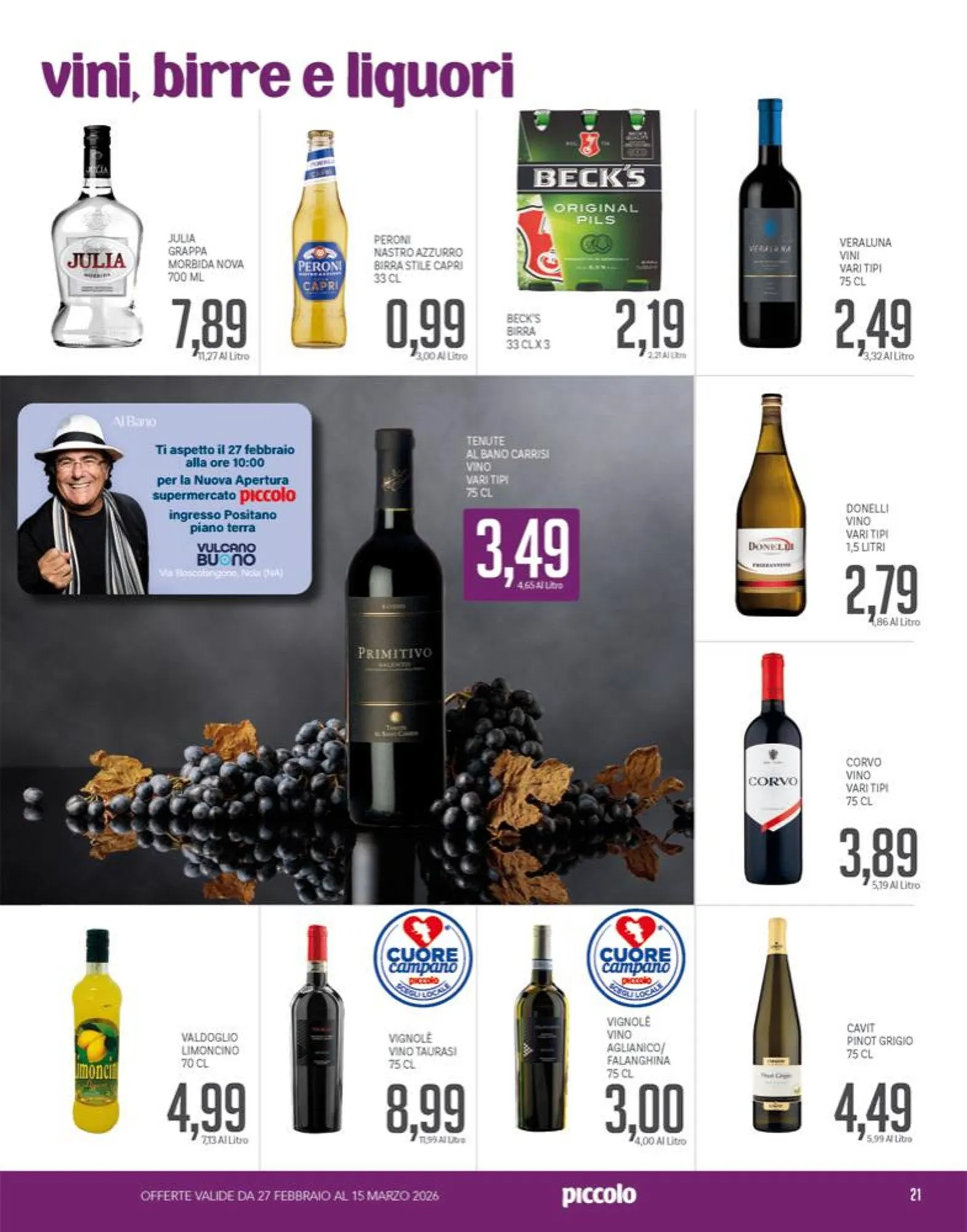 Volantini Piccolo da 25 febbraio a 15 marzo di 2026 - Pagina del volantino 21