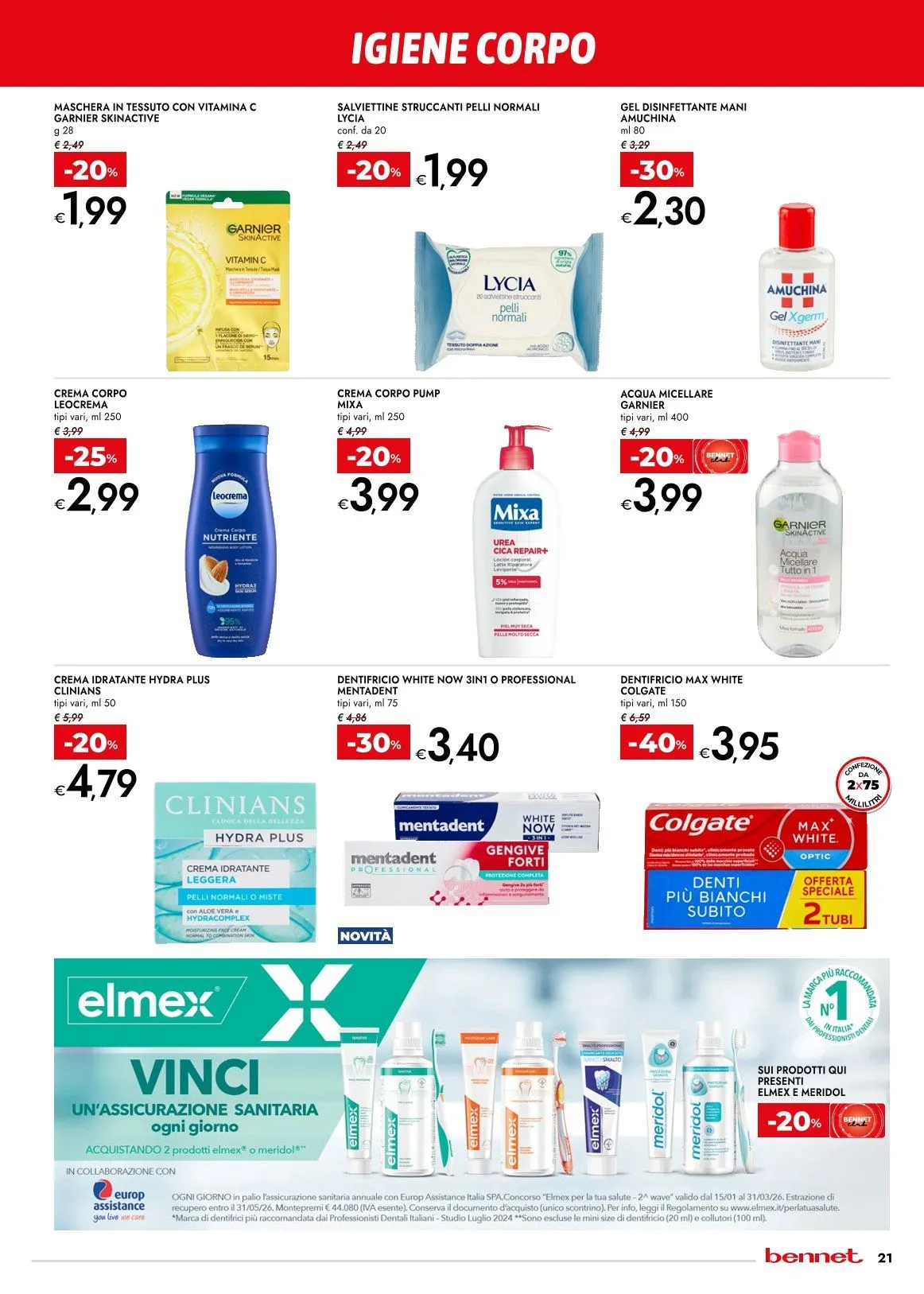 Volantini bennet da 22 gennaio a 4 febbraio di 2026 - Pagina del volantino 21