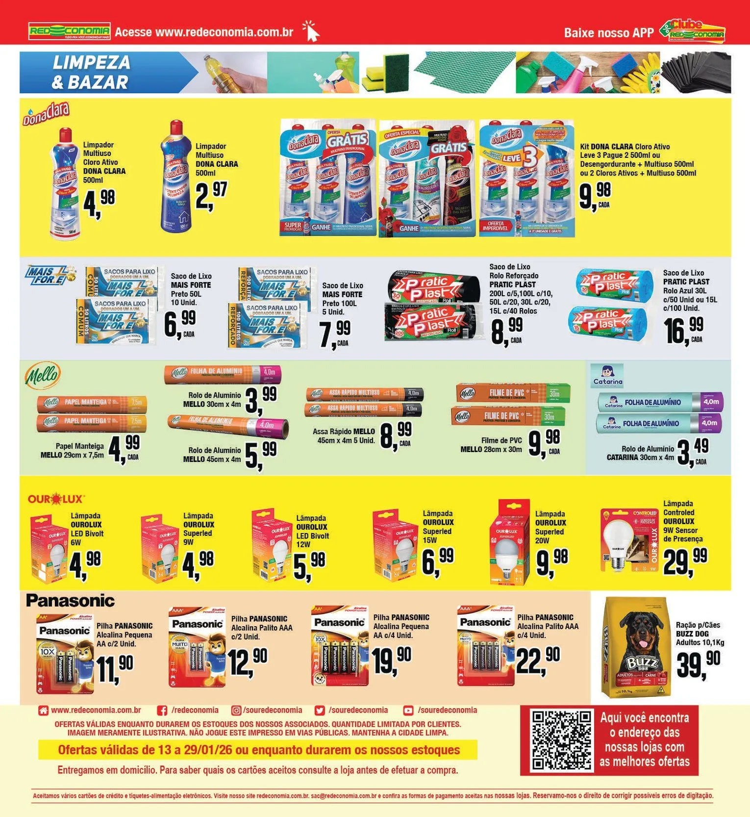 Encarte de Folhetos Redeconomia 16 de janeiro até 20 de janeiro 2026 - Pagina 21