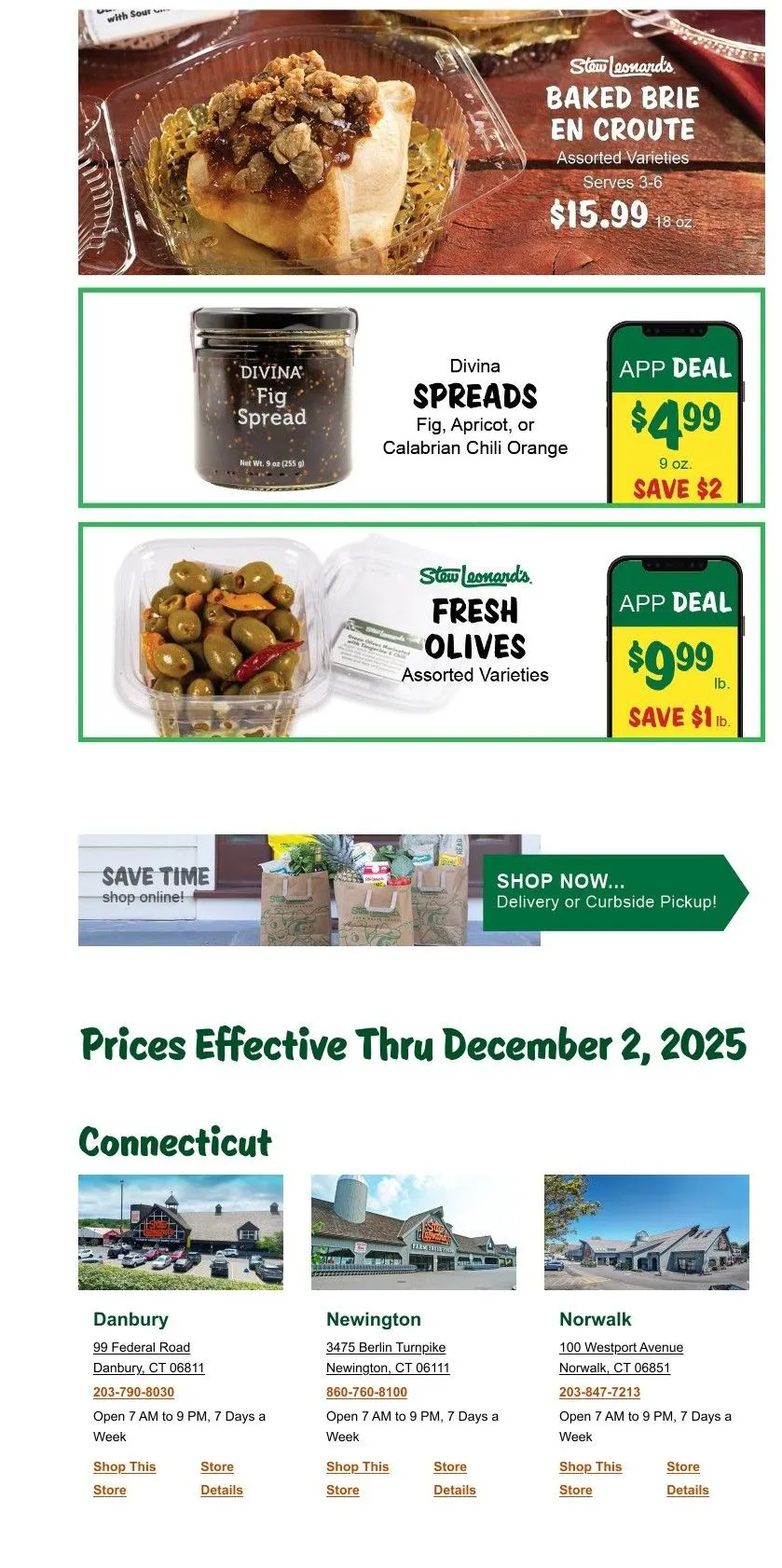 Weekly ad Stew Leonard's Sales from November 19 to December 2 2025 - Page 20