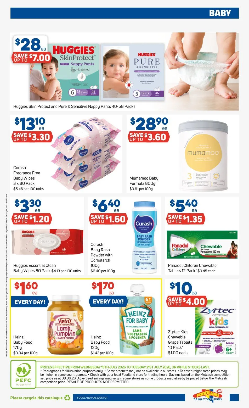Foodland Sales - Catalogue valid from 15 July to 21 July 2026 - page 21