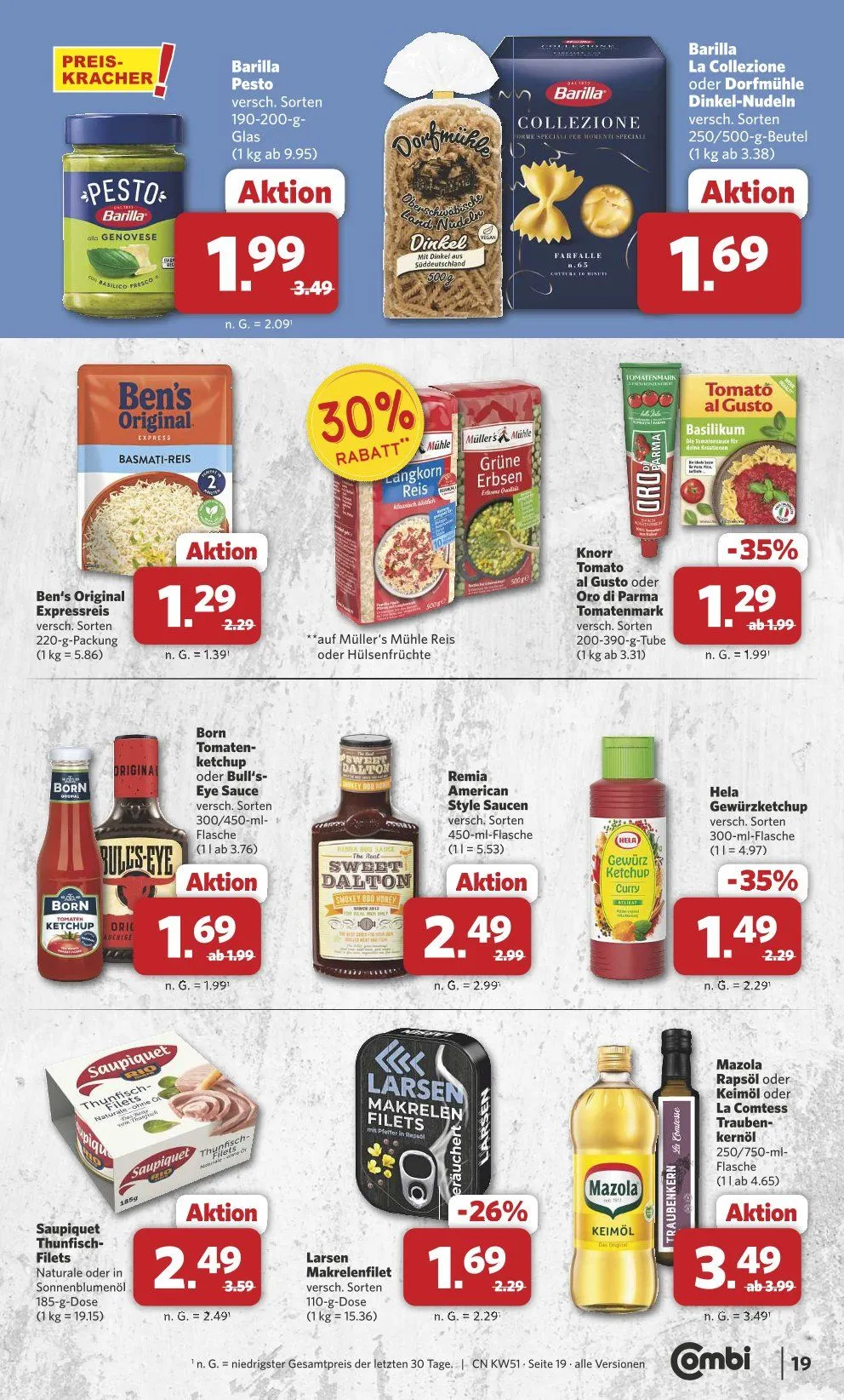 Combi Angebote von 15. Dezember bis 20. Dezember 2025 - Prospekt seite 21