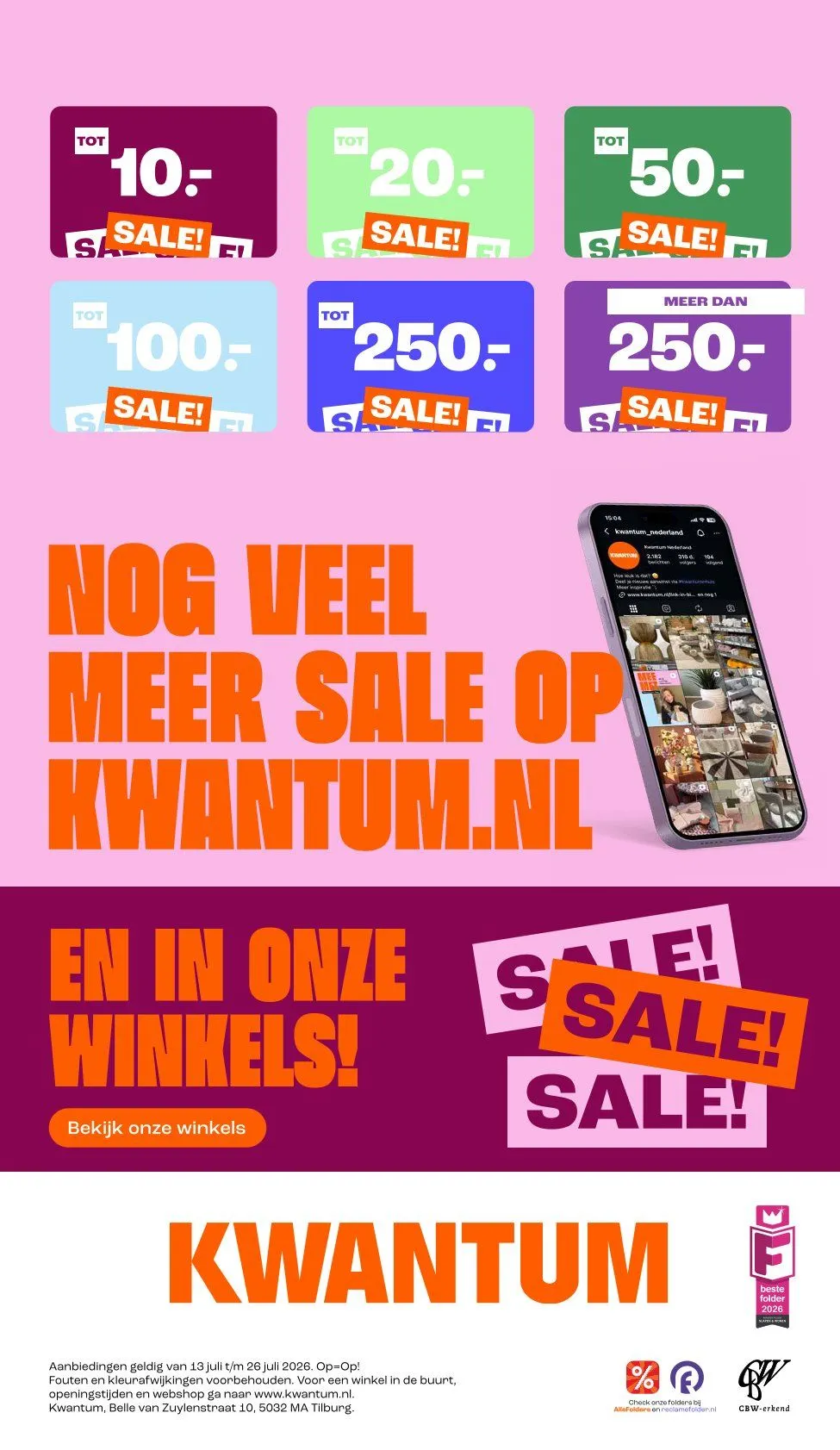  Kwantum folders van 13 juli tot 26 juli 2026 - Folder pagina 21