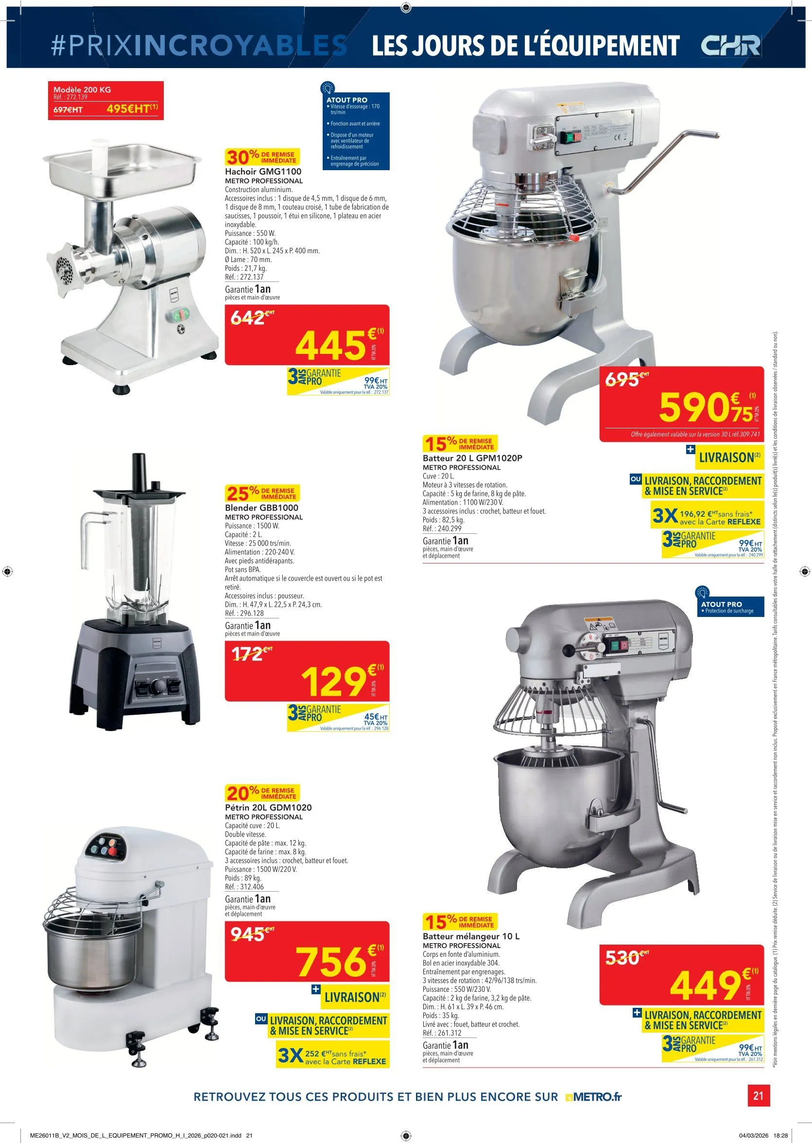 Catalogues Metro FR du 26 mars au 20 mai 2026 - Catalogue page 21