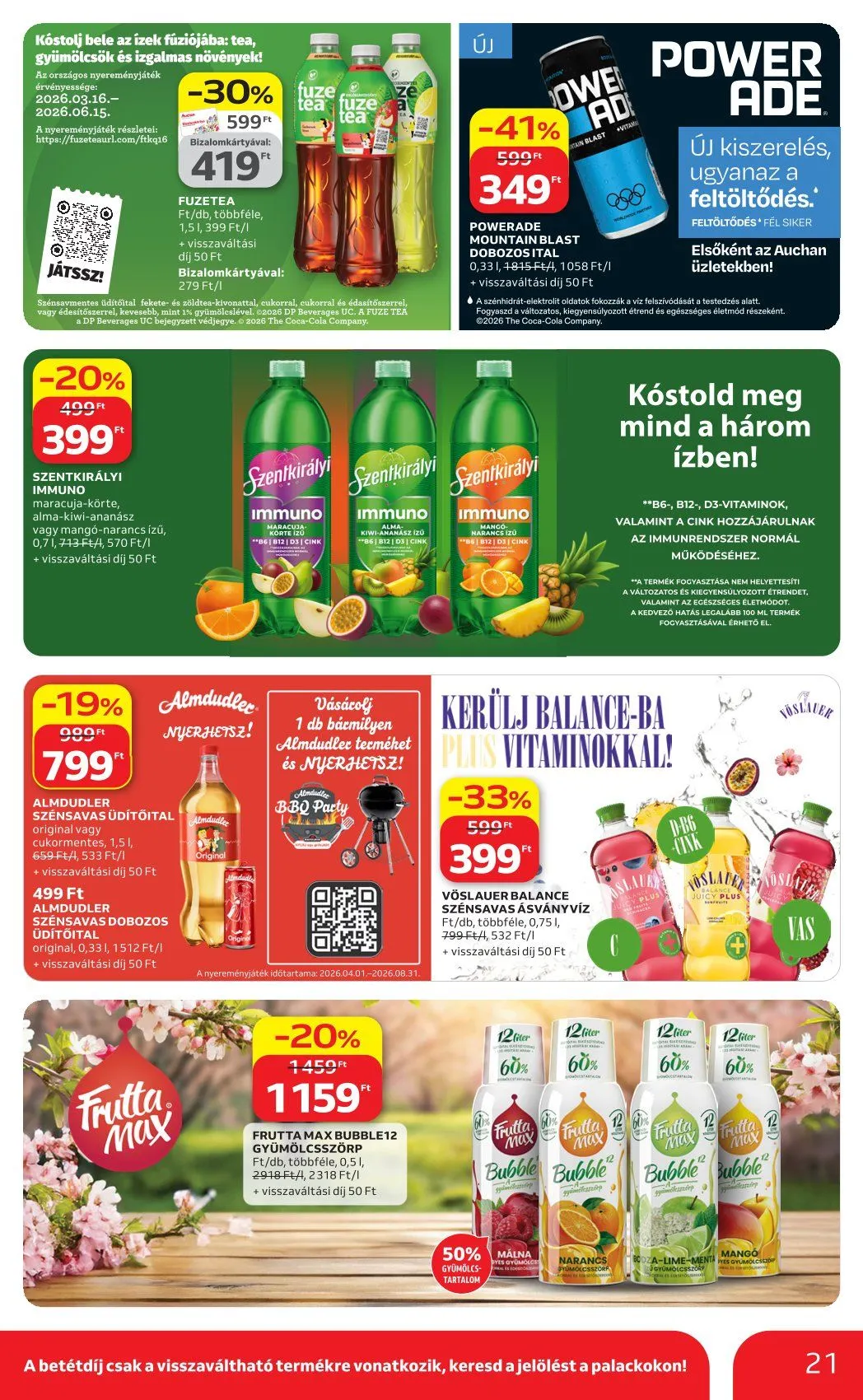 Katalógus Auchan Ajánlatai április 9.-tól április 22.-ig 2026. - Oldal 21