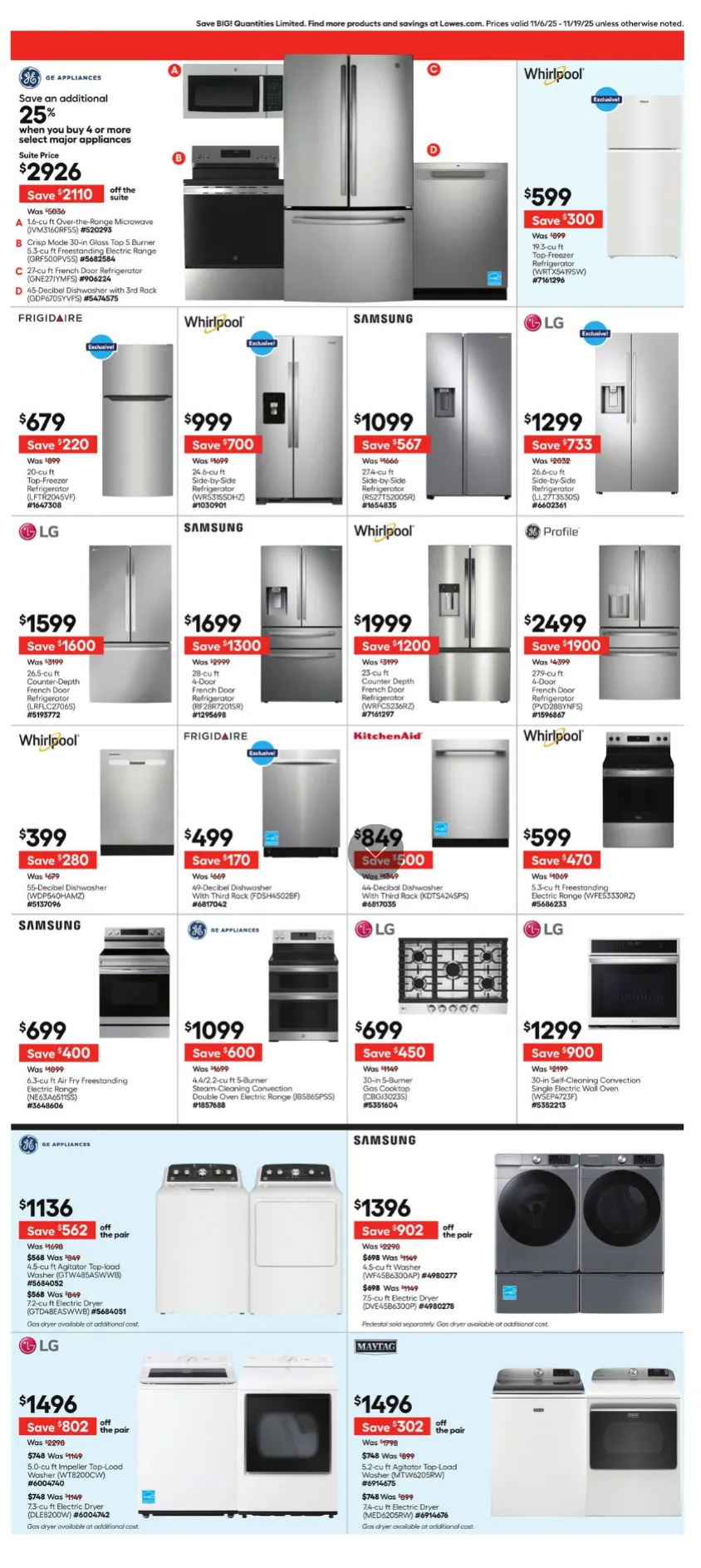 Weekly ad Lowe's Sales from November 6 to November 19 2025 - Page 20