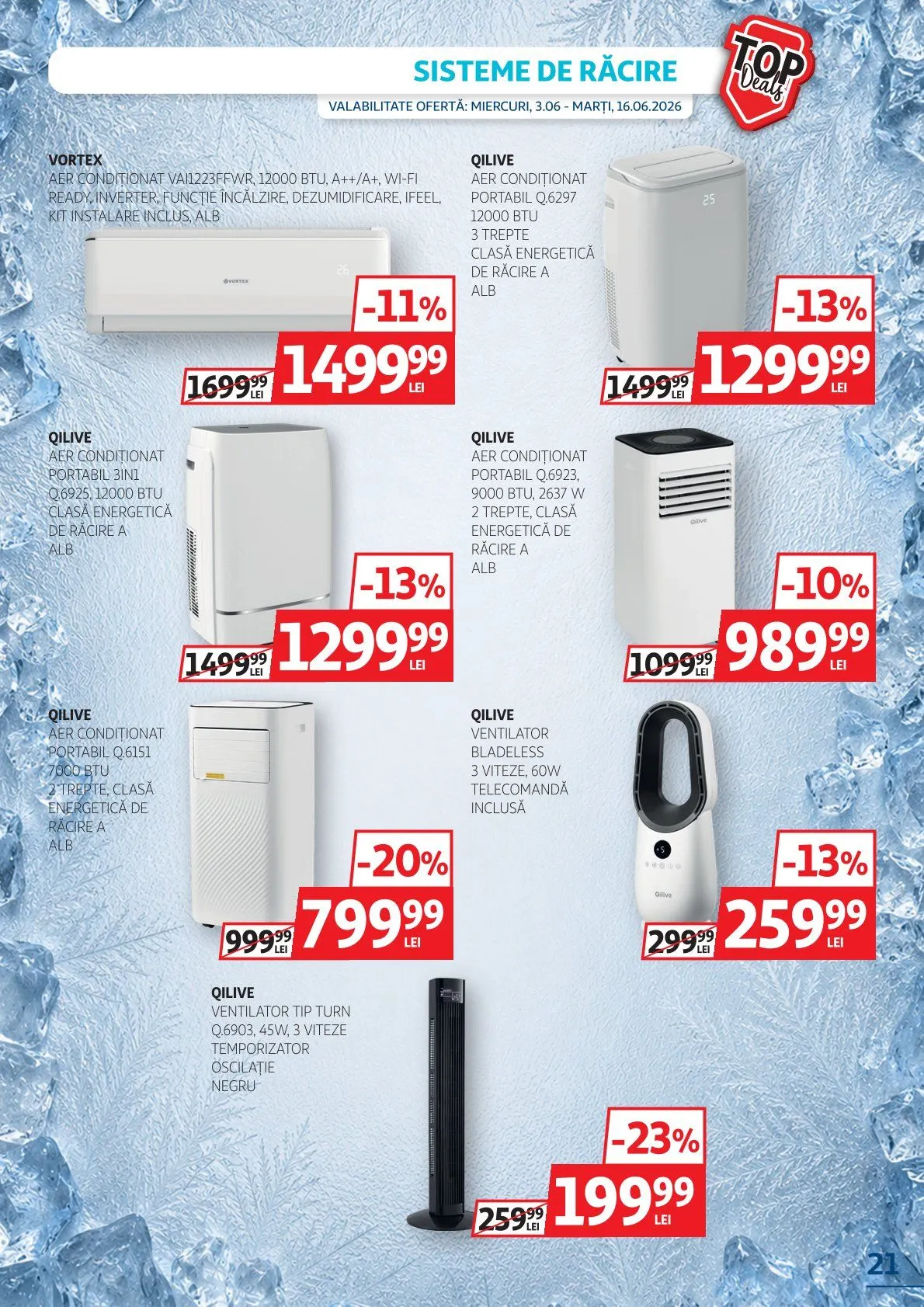 Catalog Auchan  de la 3 iunie până la 16 iunie 2026 - Revista Pagina 21