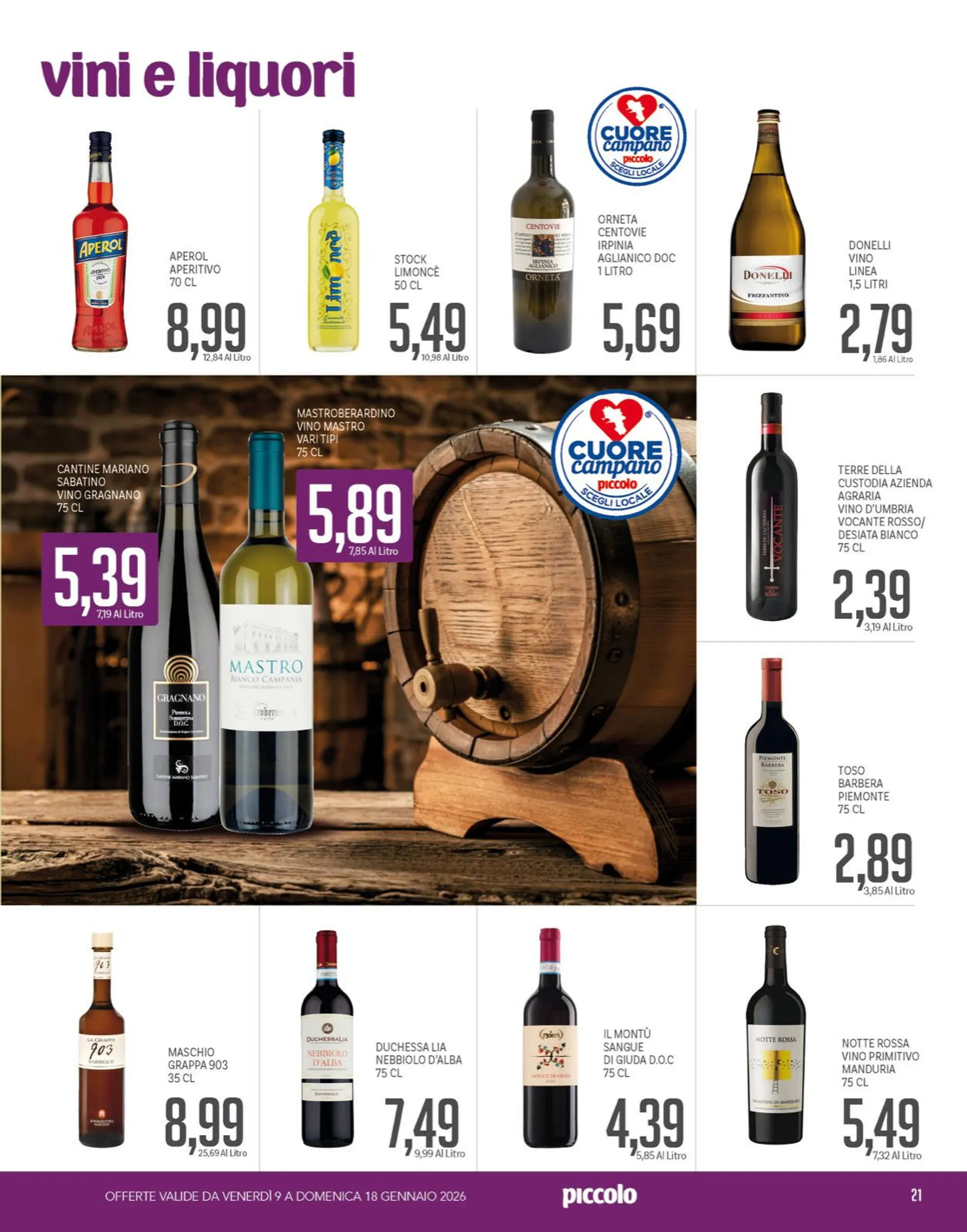 Volantini Piccolo da 9 gennaio a 18 gennaio di 2026 - Pagina del volantino 21