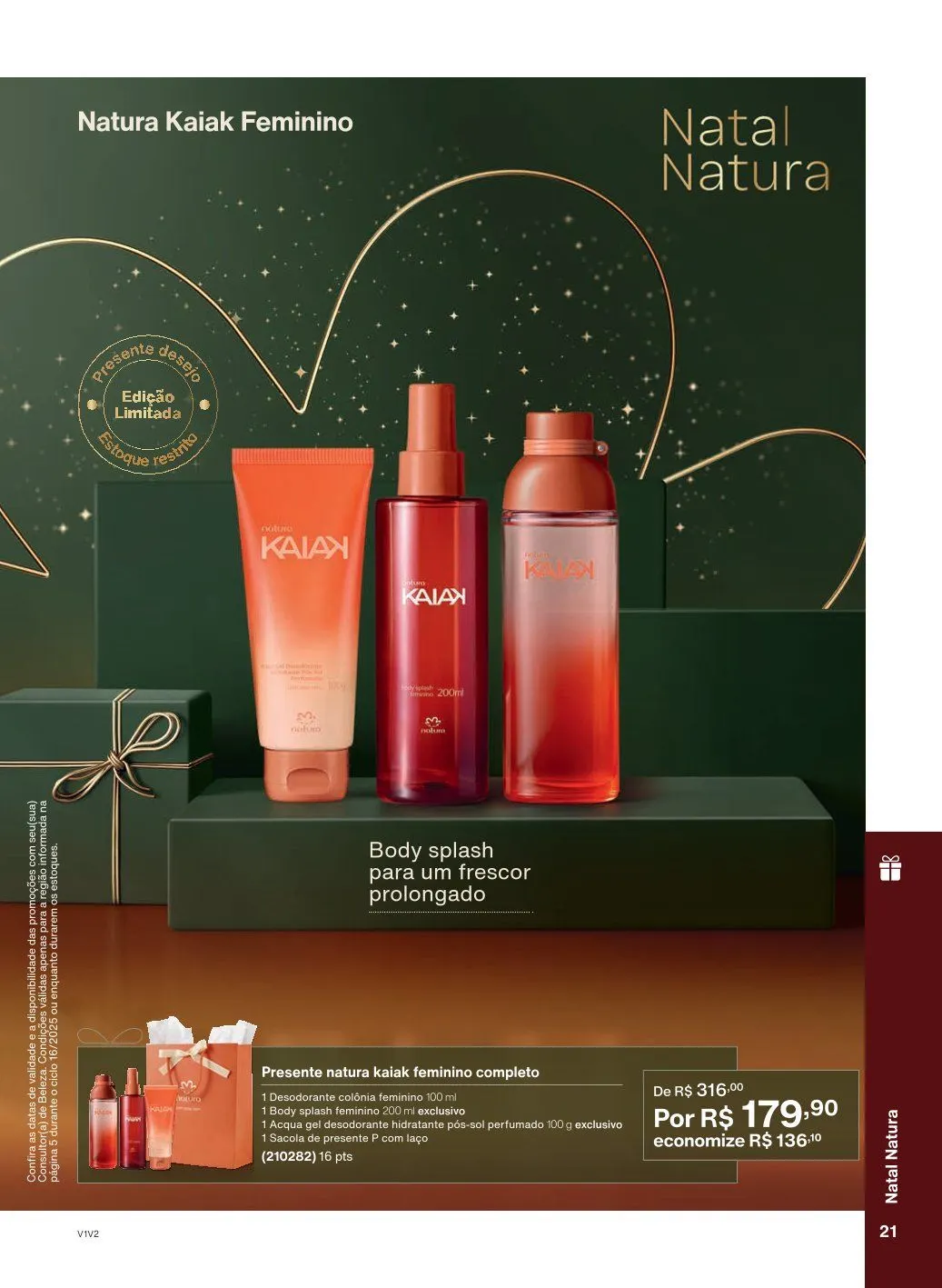 Encarte de Natura Ofertas 1 de outubro até 31 de outubro 2025 - Pagina 21